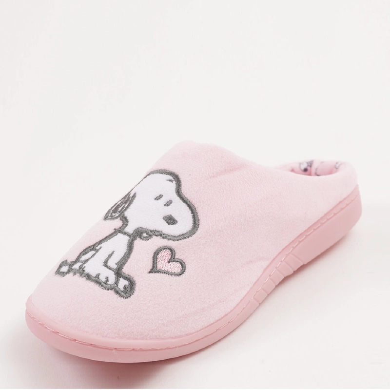 PANTUFLA MUJER INDEX ROSADO SNOOPY - 5