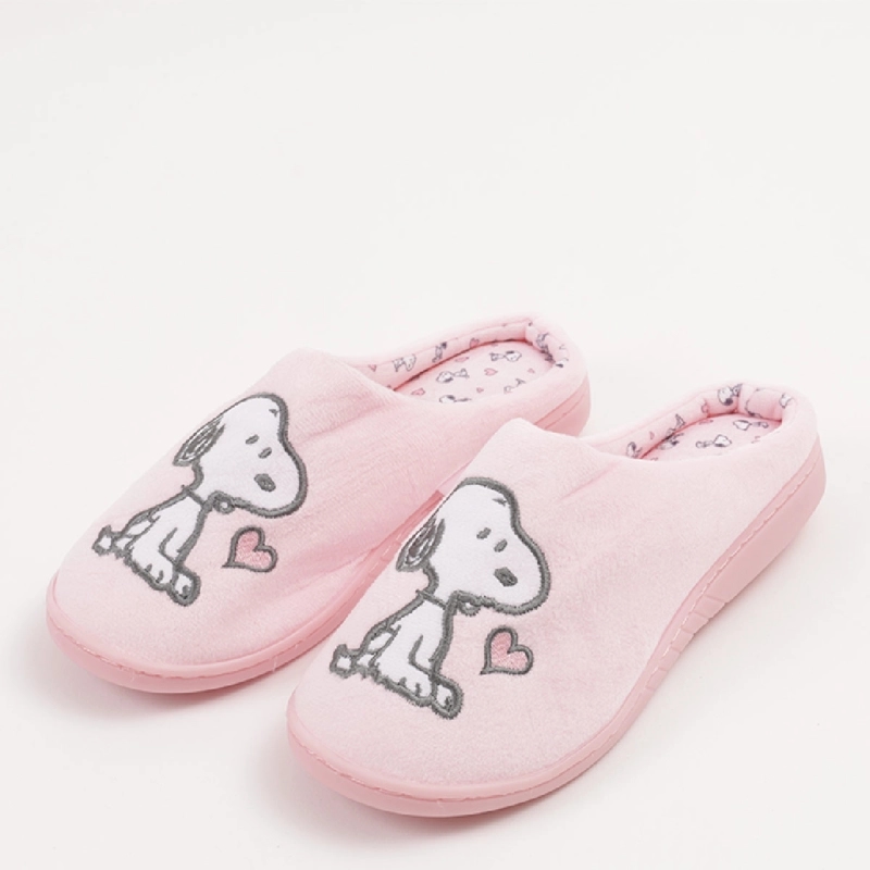 PANTUFLA MUJER INDEX ROSADO SNOOPY - 2