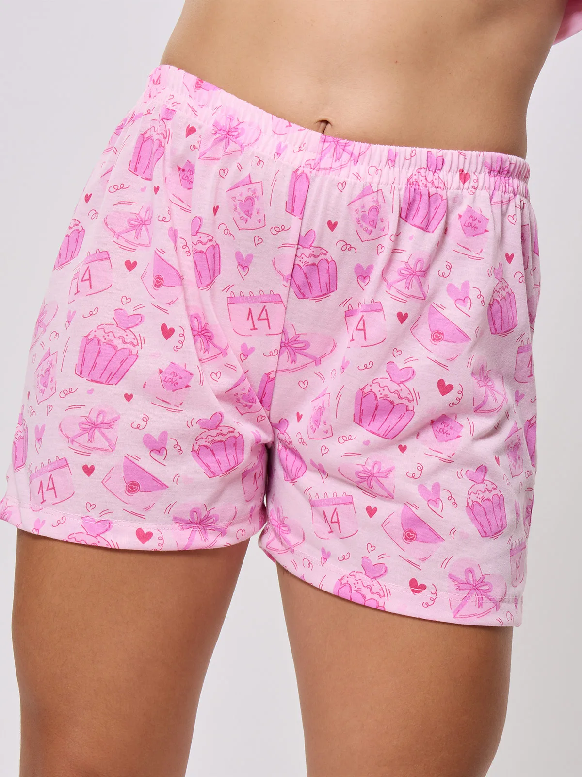 PIJAMA MUJER ALEJANDRA BAIGORRIA CUPCAKE LOVE - 4