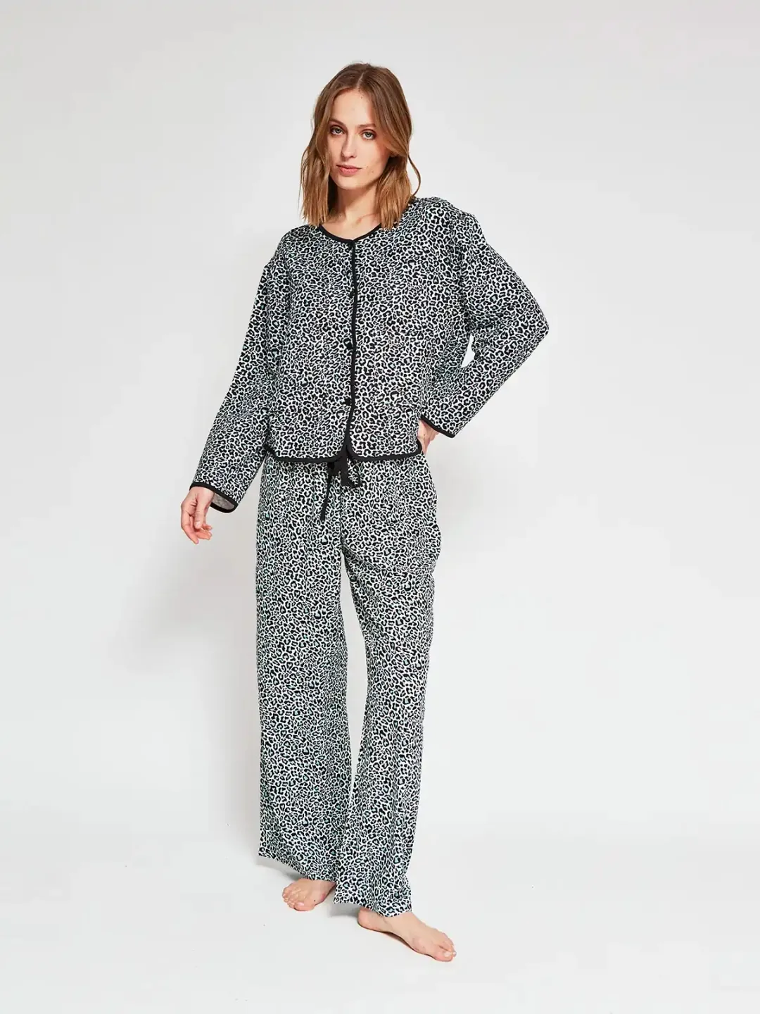 BATA MUJER MARQUIS NEGRO QUILT - 4