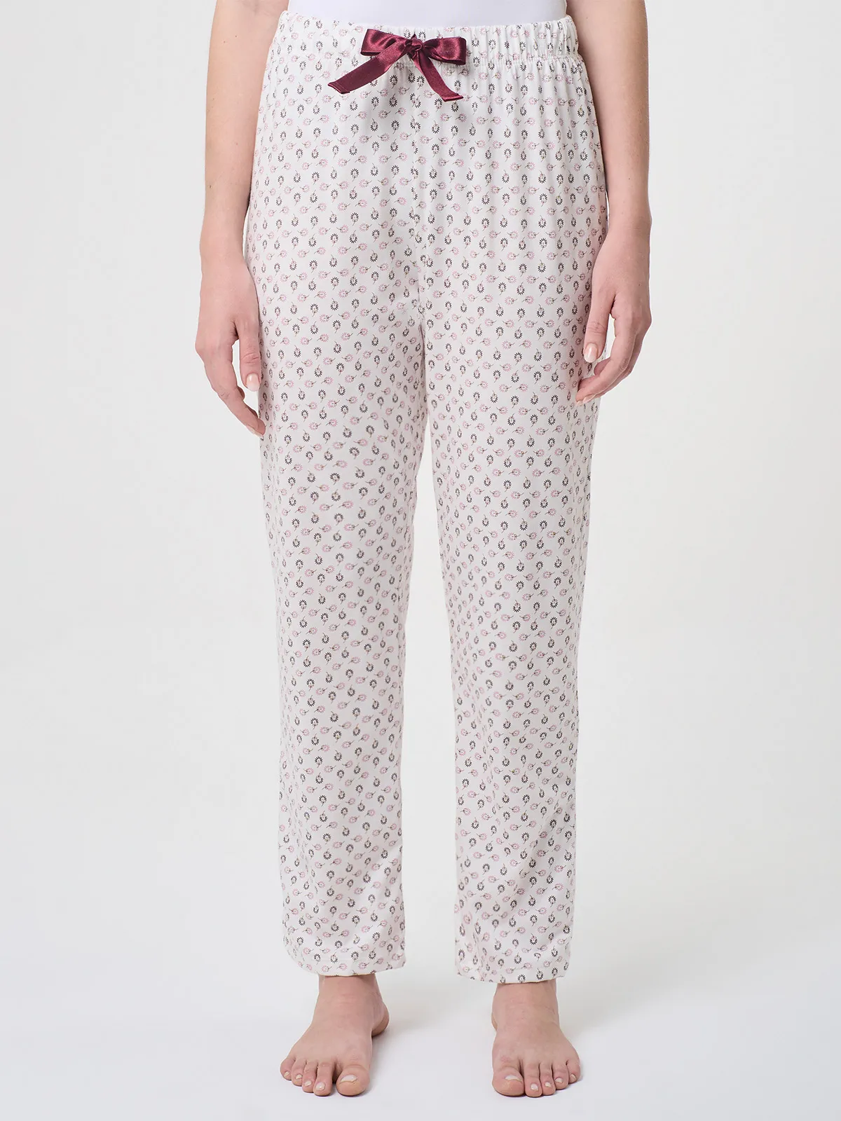 PANTALETA MUJER MARQUIS ECRU PRINT FLORES - 1