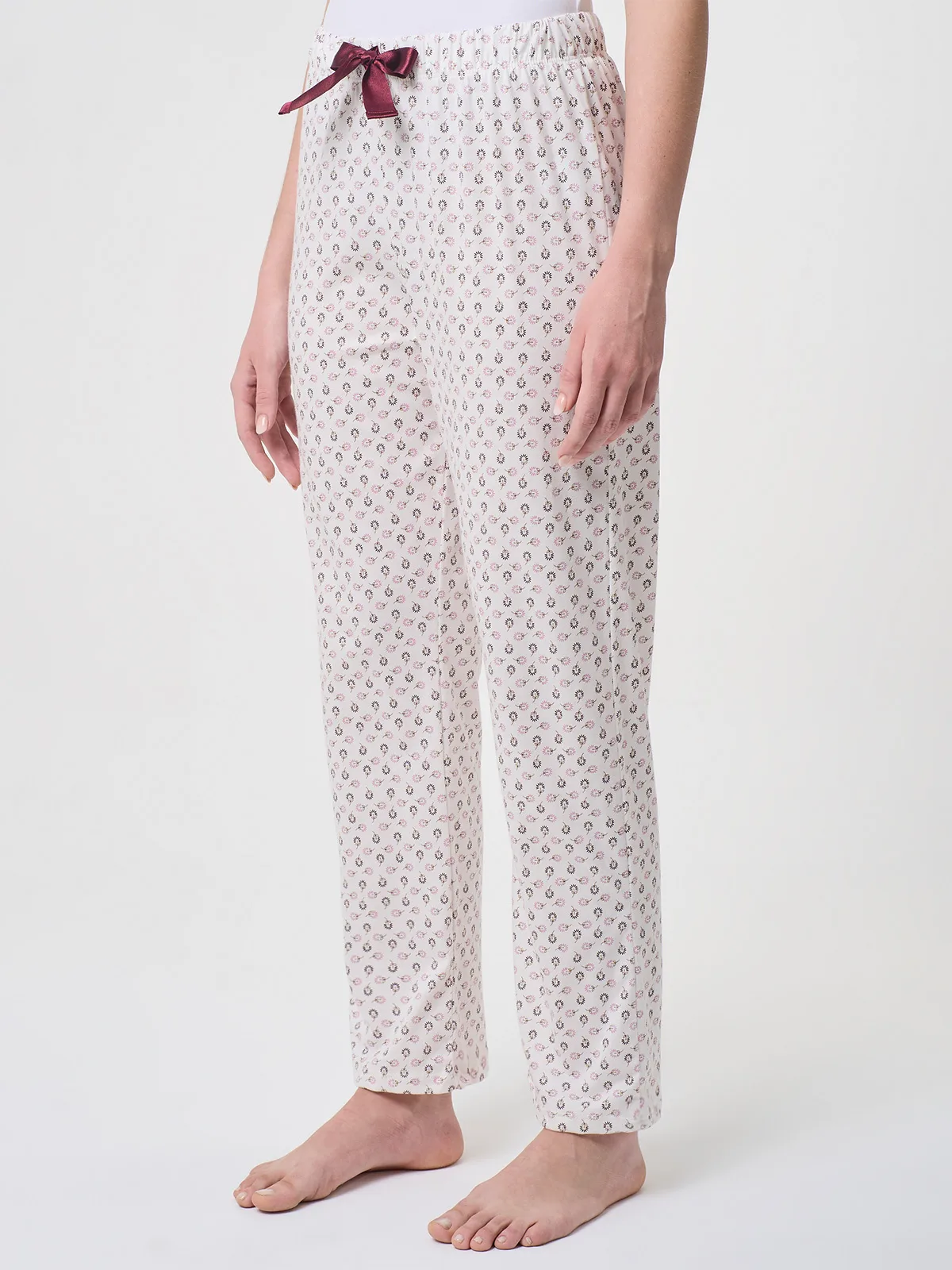 PANTALETA MUJER MARQUIS ECRU PRINT FLORES - 3