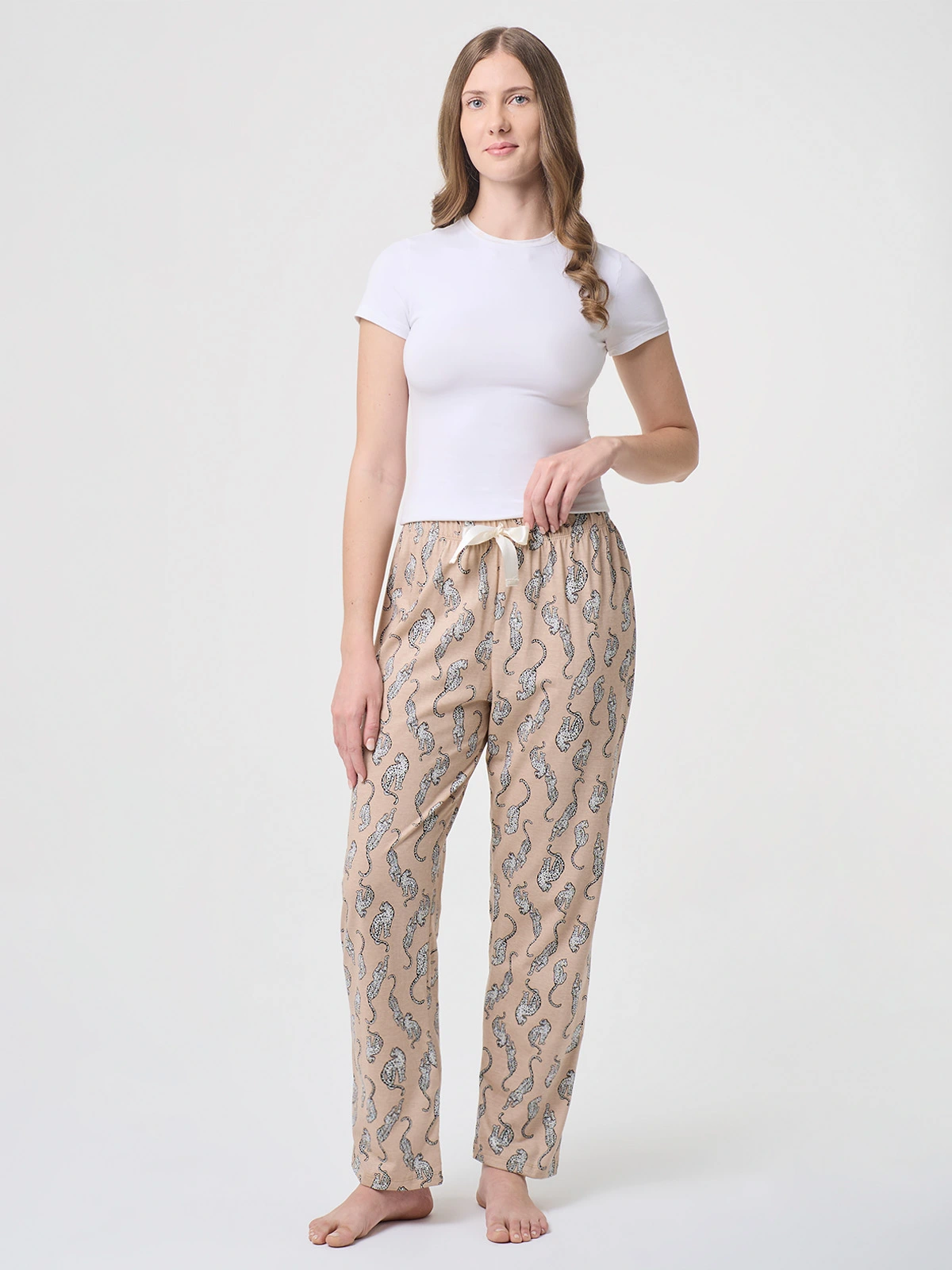 PANTALETA MUJER MARQUIS ECRU PRINT JAGUARES - 5