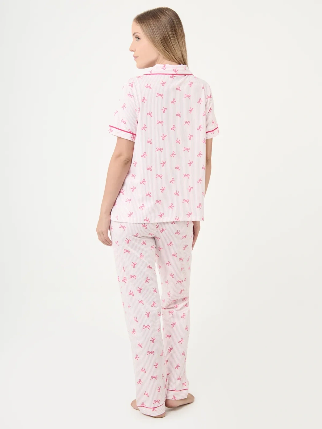 PIJAMA MUJER INDEX HUESO LAZOS - 2