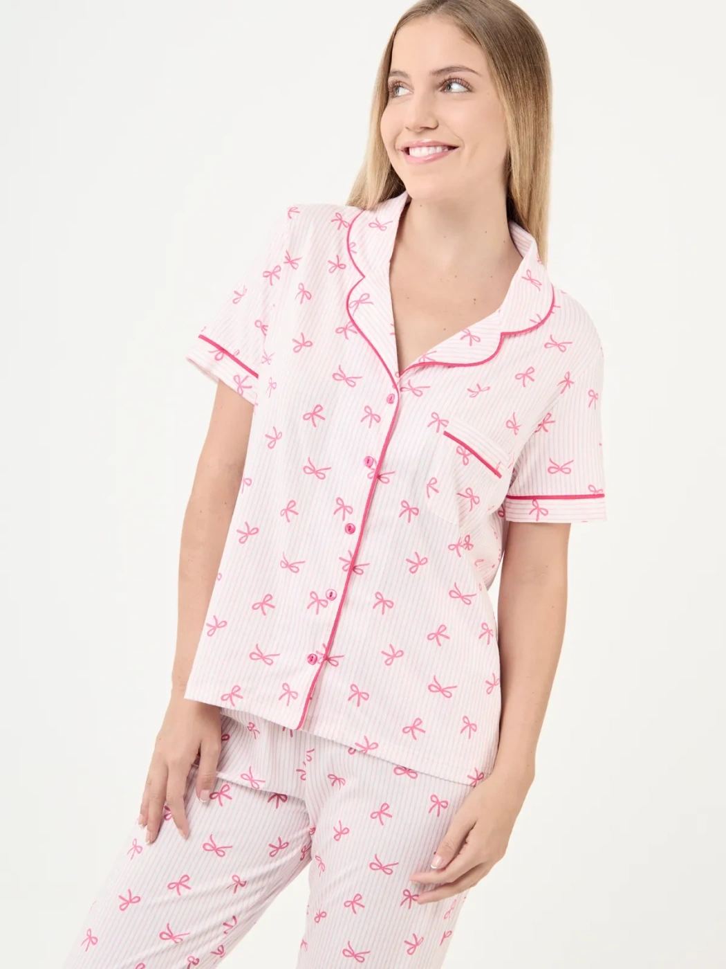 PIJAMA MUJER INDEX HUESO LAZOS - 4