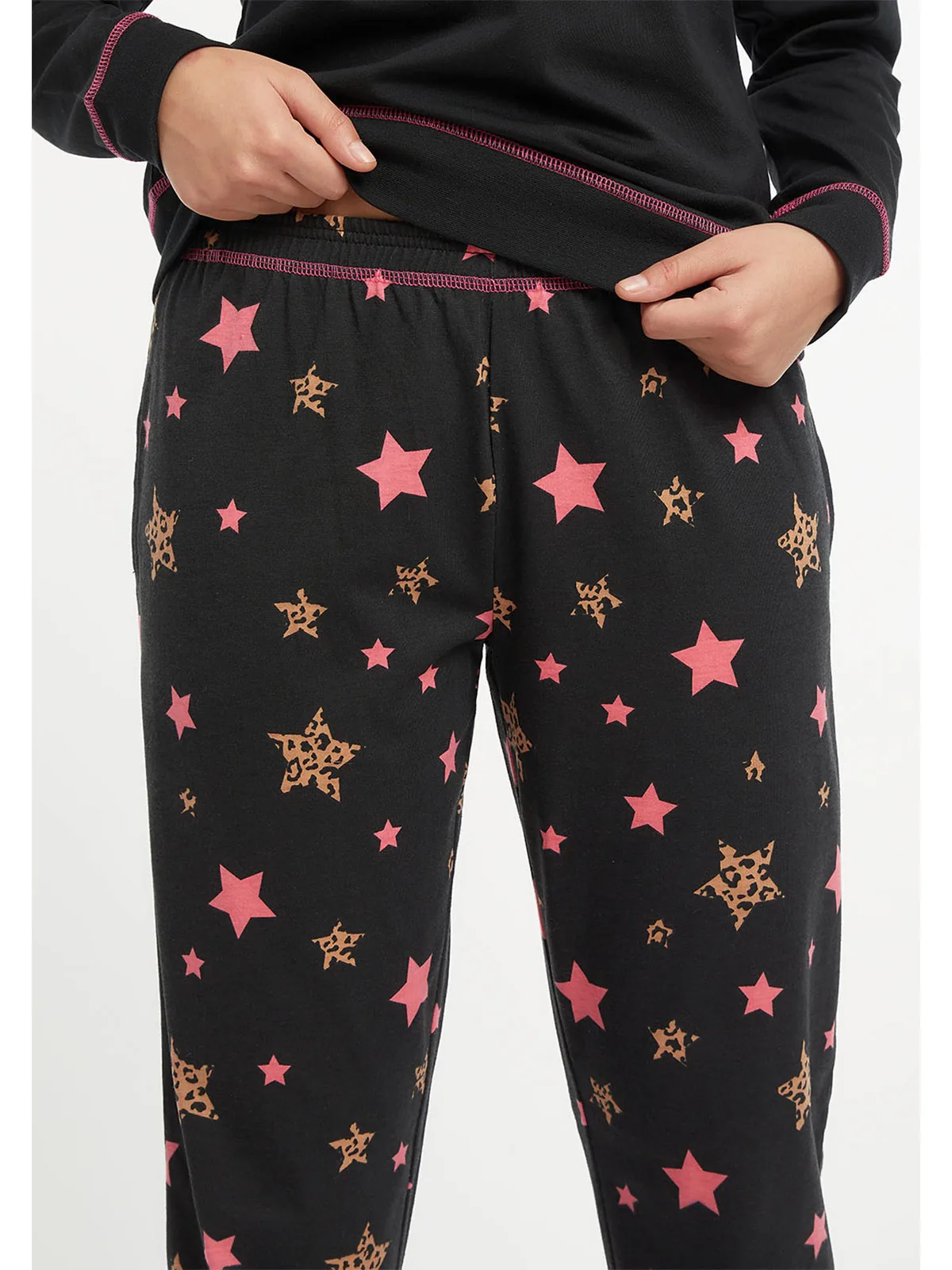 PIJAMA MUJER KAYSER NEGRO - 4