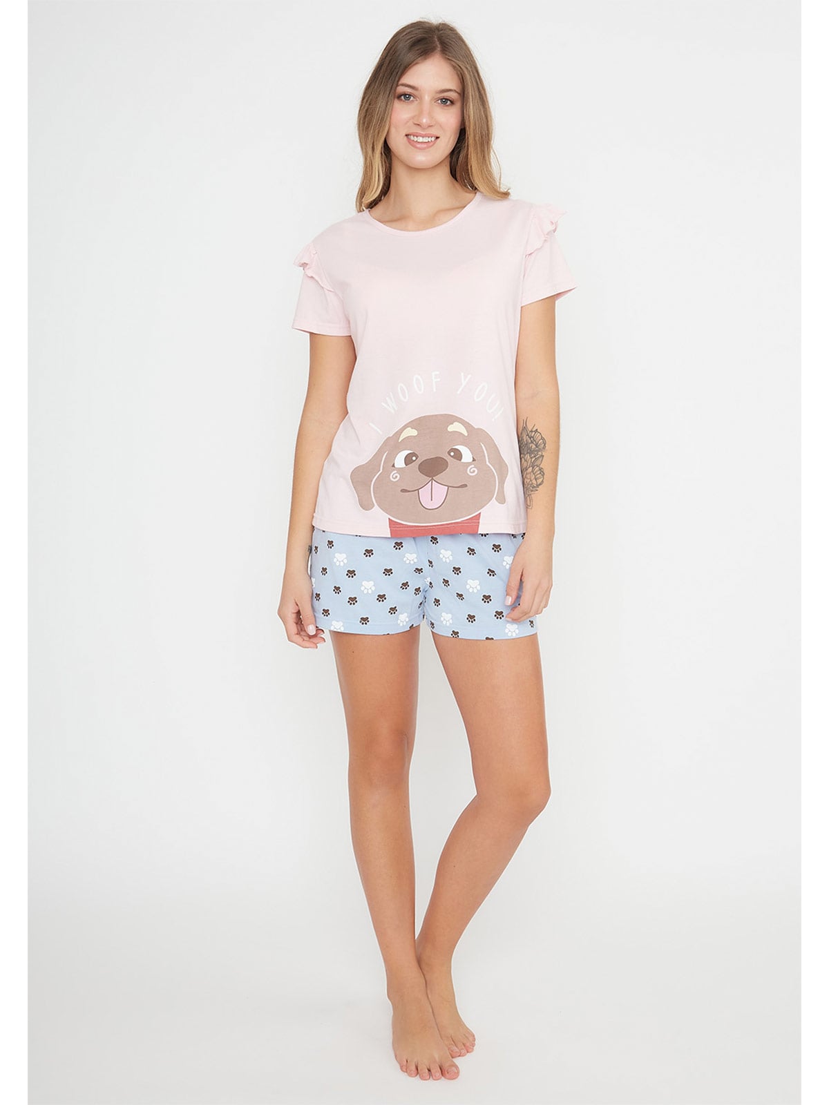 PIJAMA MUJER KAYSER ROSADO - 1
