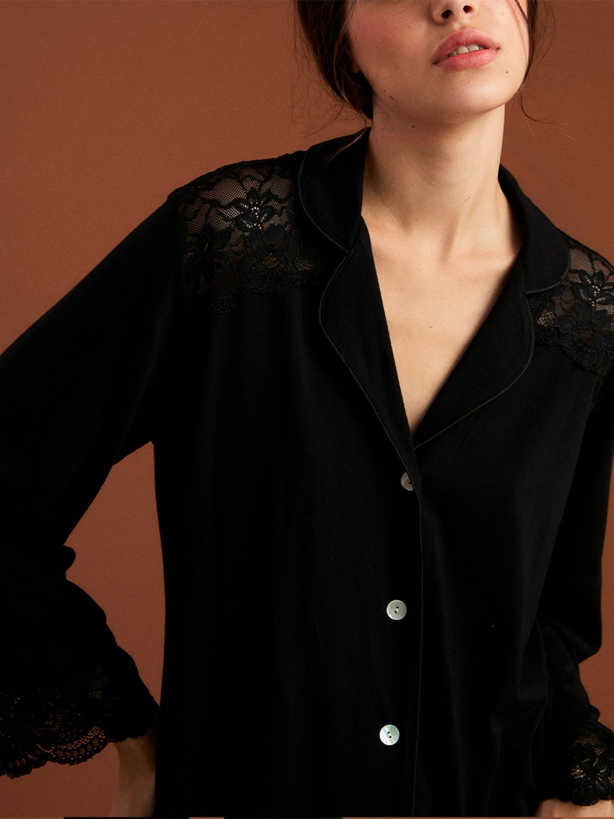 PIJAMA MUJER IN BLOOM BOYFRIEND VERA BRIDAL - 2