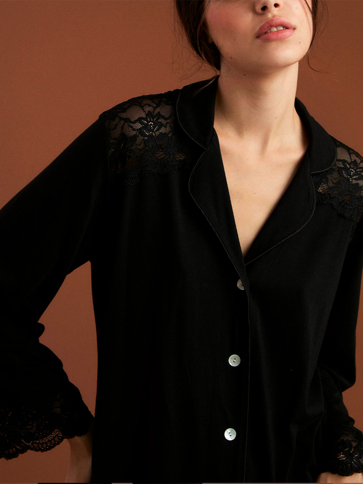 PIJAMA MUJER IN BLOOM BOYFRIEND VERA BRIDAL - 2