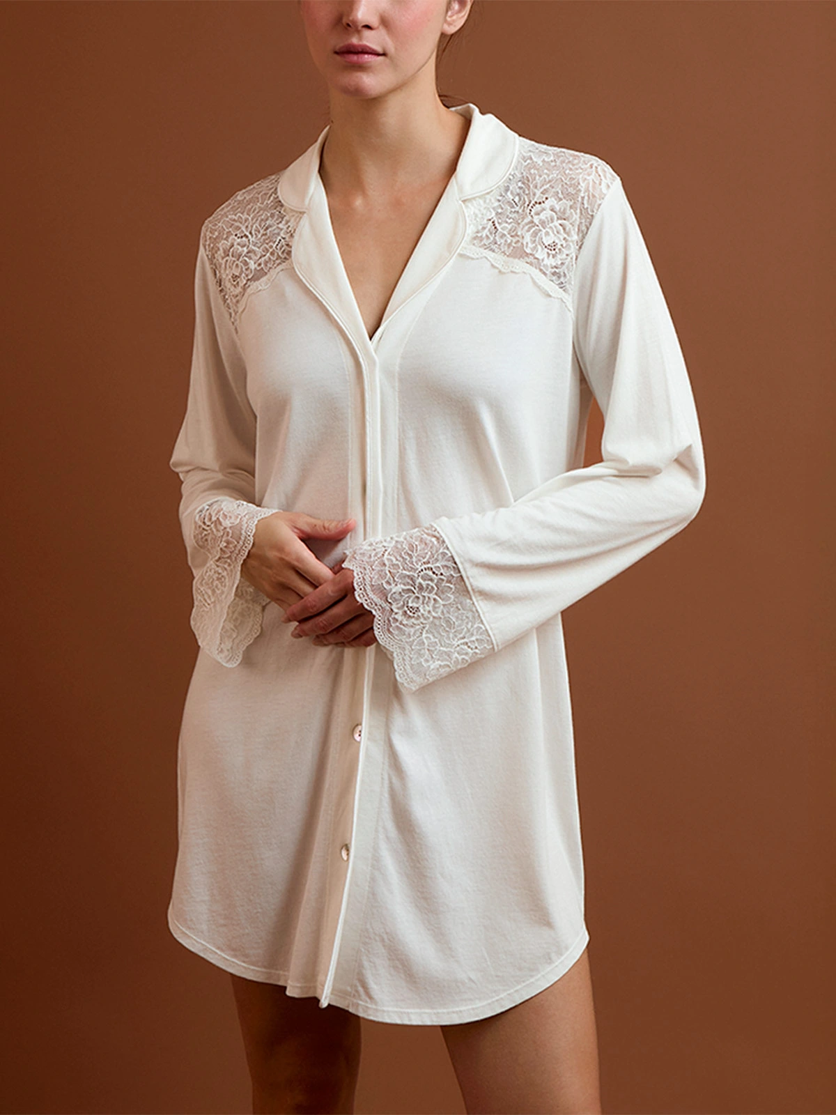 CAMISOLA MUJER IN BLOOM BOYFRIEND VERA BRIDAL - 1