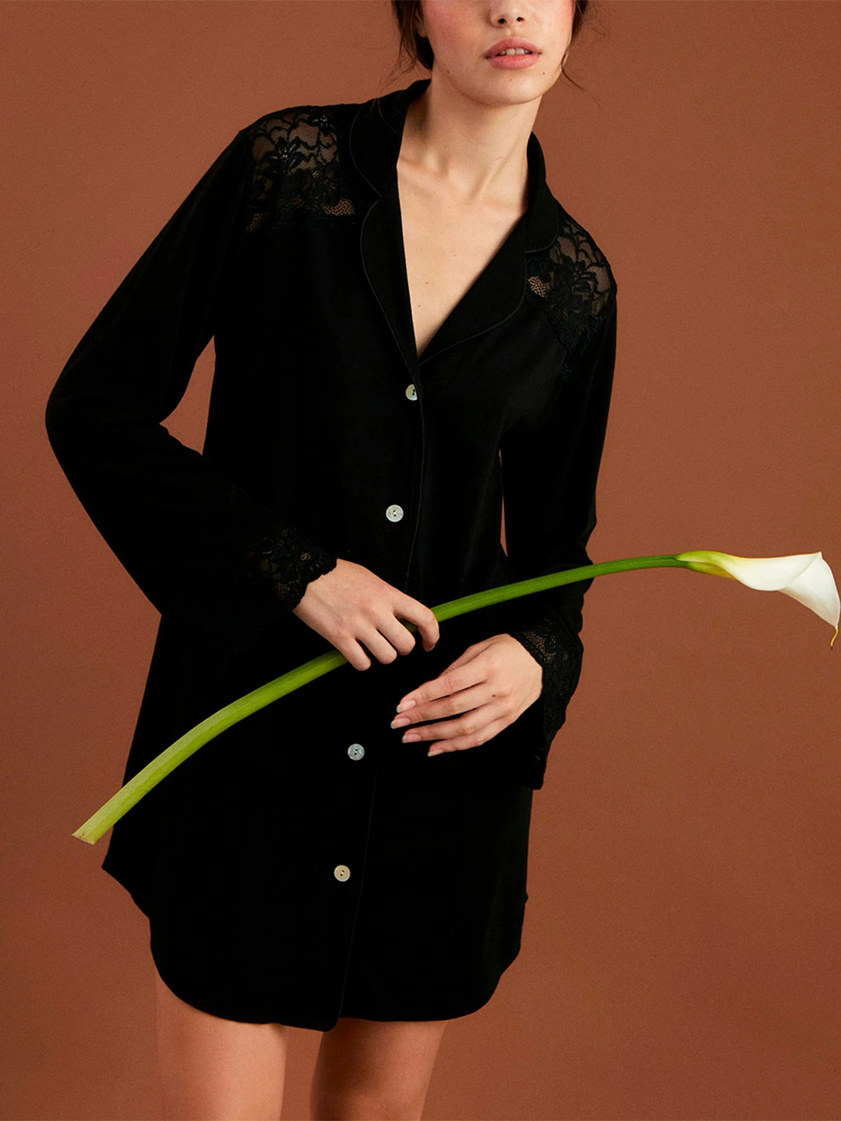 CAMISOLA MUJER IN BLOOM BOYFRIEND VERA BRIDAL - 1