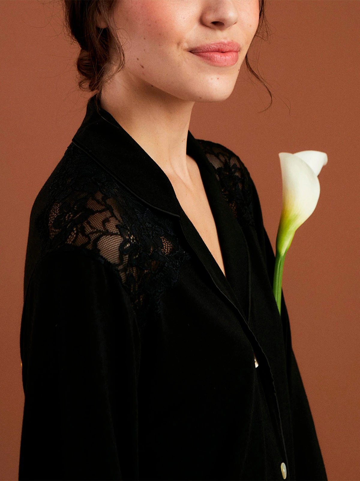 CAMISOLA MUJER IN BLOOM BOYFRIEND VERA BRIDAL - 2