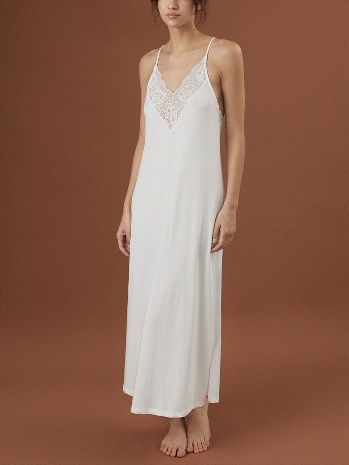 CAMISOLA MUJER IN BLOOM TIRITAS MIDI BRIDAL - 2