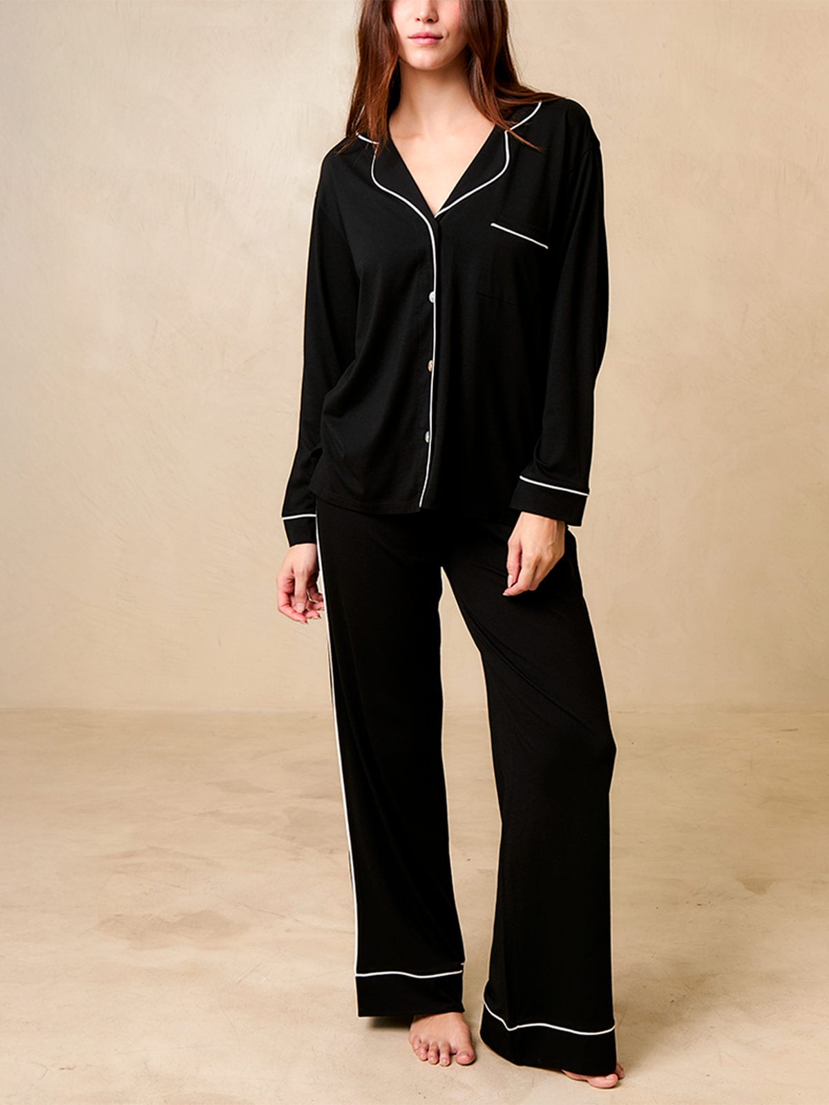 PIJAMA LARGO MUJER IN BLOOM BOYFRIEND - 1