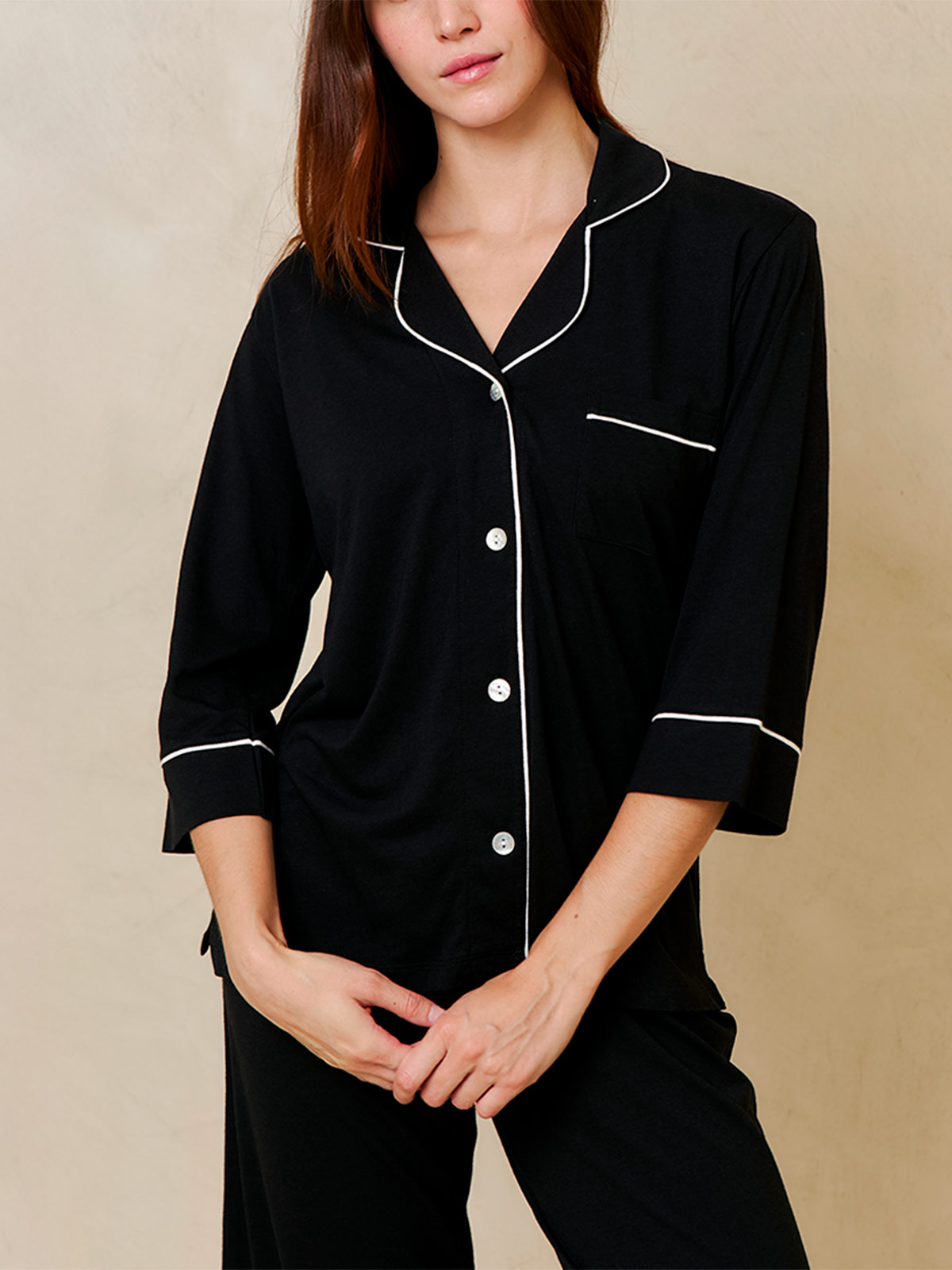 PIJAMA MUJER IN BLOOM BOYFRIEND MIDI - 2