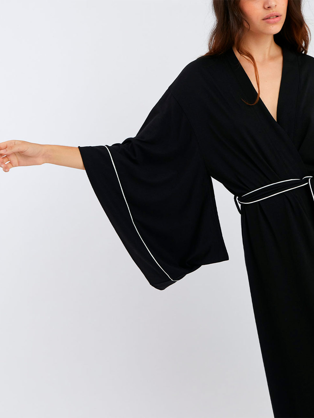 BATA MUJER IN BLOOM KIMONO MAXI - 2