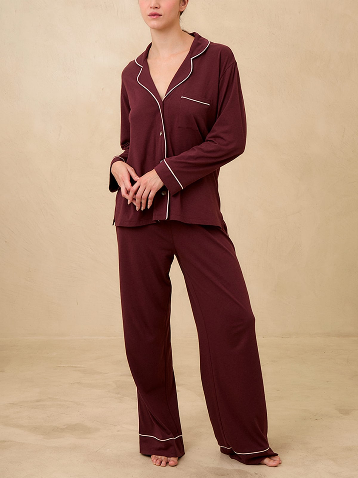PIJAMA LARGO MUJER IN BLOOM BOYFRIEND - 2