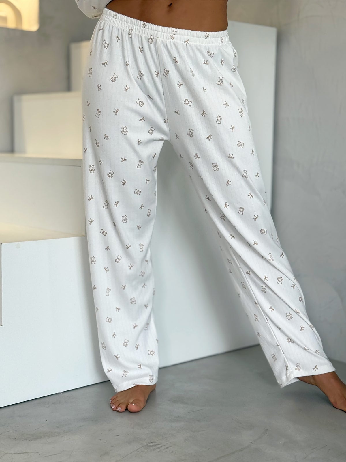PIJAMA MUJER ALEJANDRA BAIGORRIA VANILLA BEAR - 3