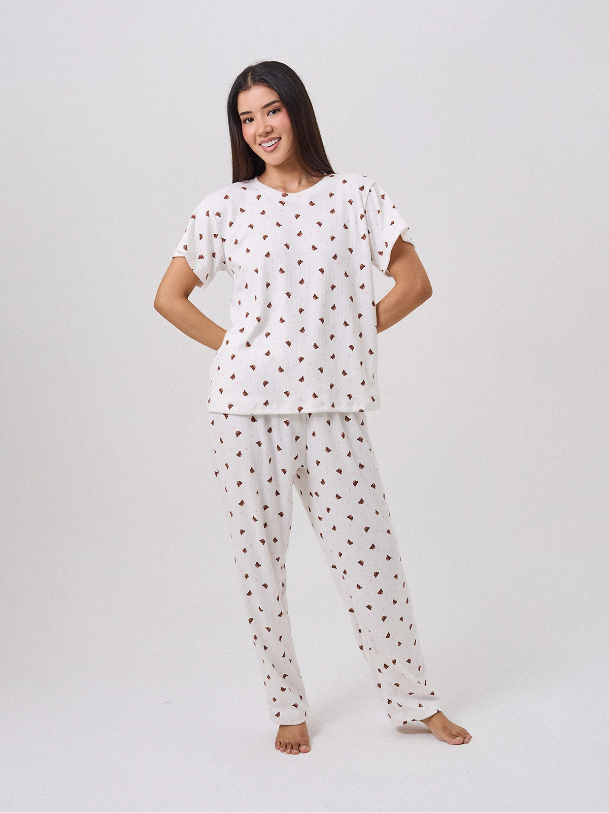 PIJAMA MUJER ALEJANDRA BAIGORRIA BEAR LOVE - 1