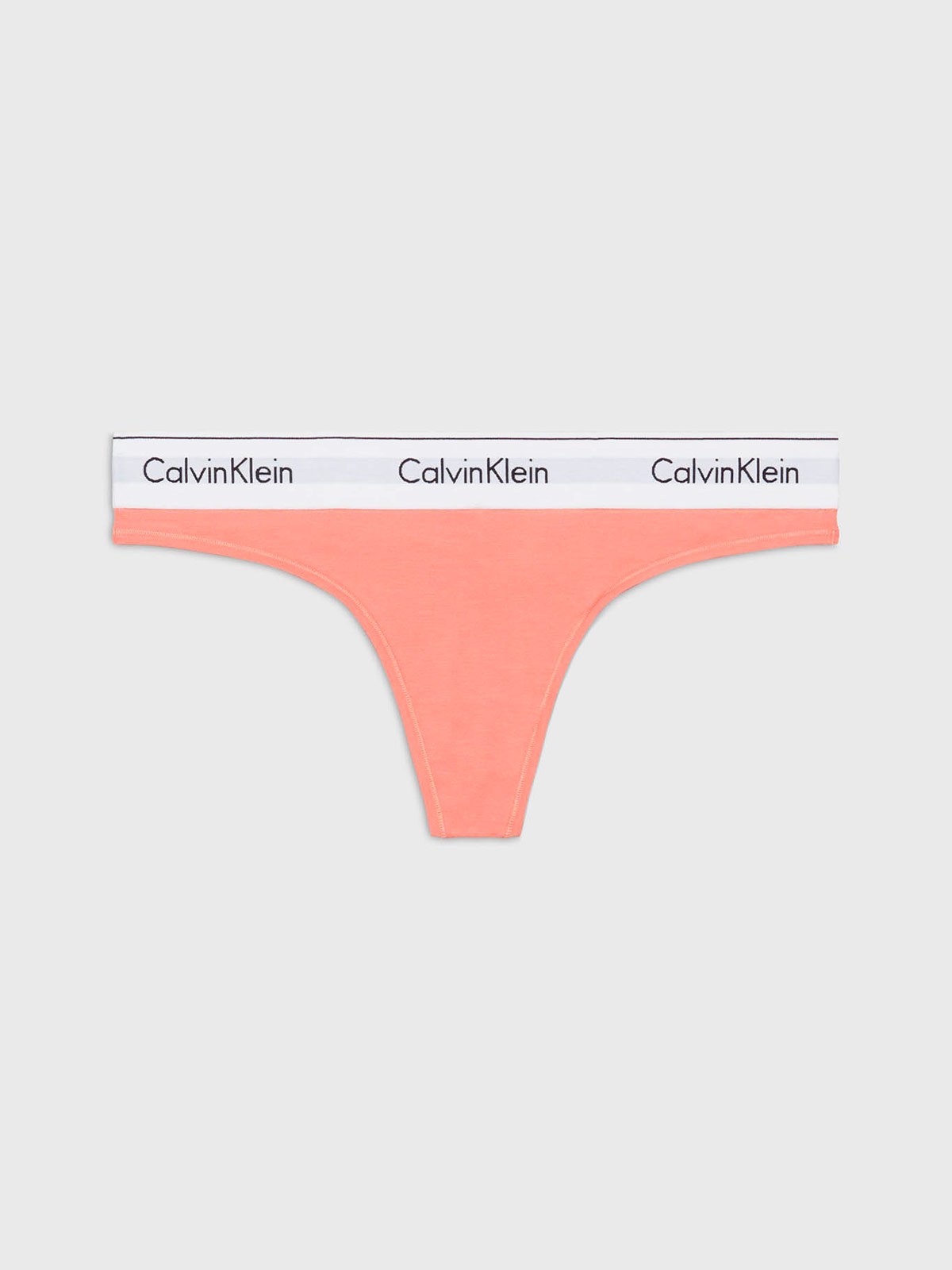 PANTY ALGODÓN MUJER CALVIN KLEIN TABLE MODER THONG - 5