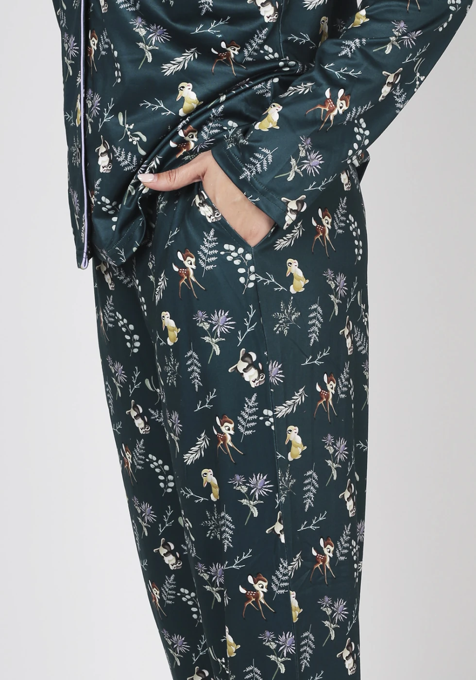 PIJAMA MUJER KAYSER D6081 NEGRO - 4