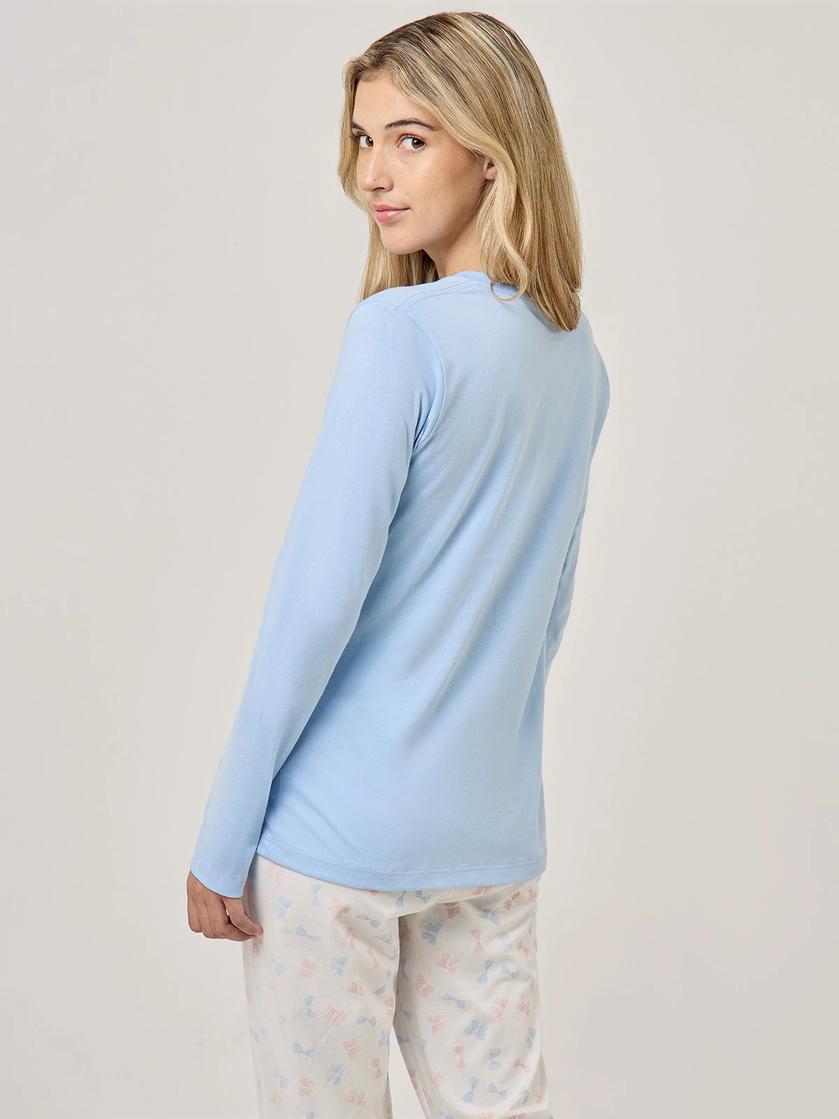 TOP PIJAMA MUJER INDEX CELESTE DRAMA - 2