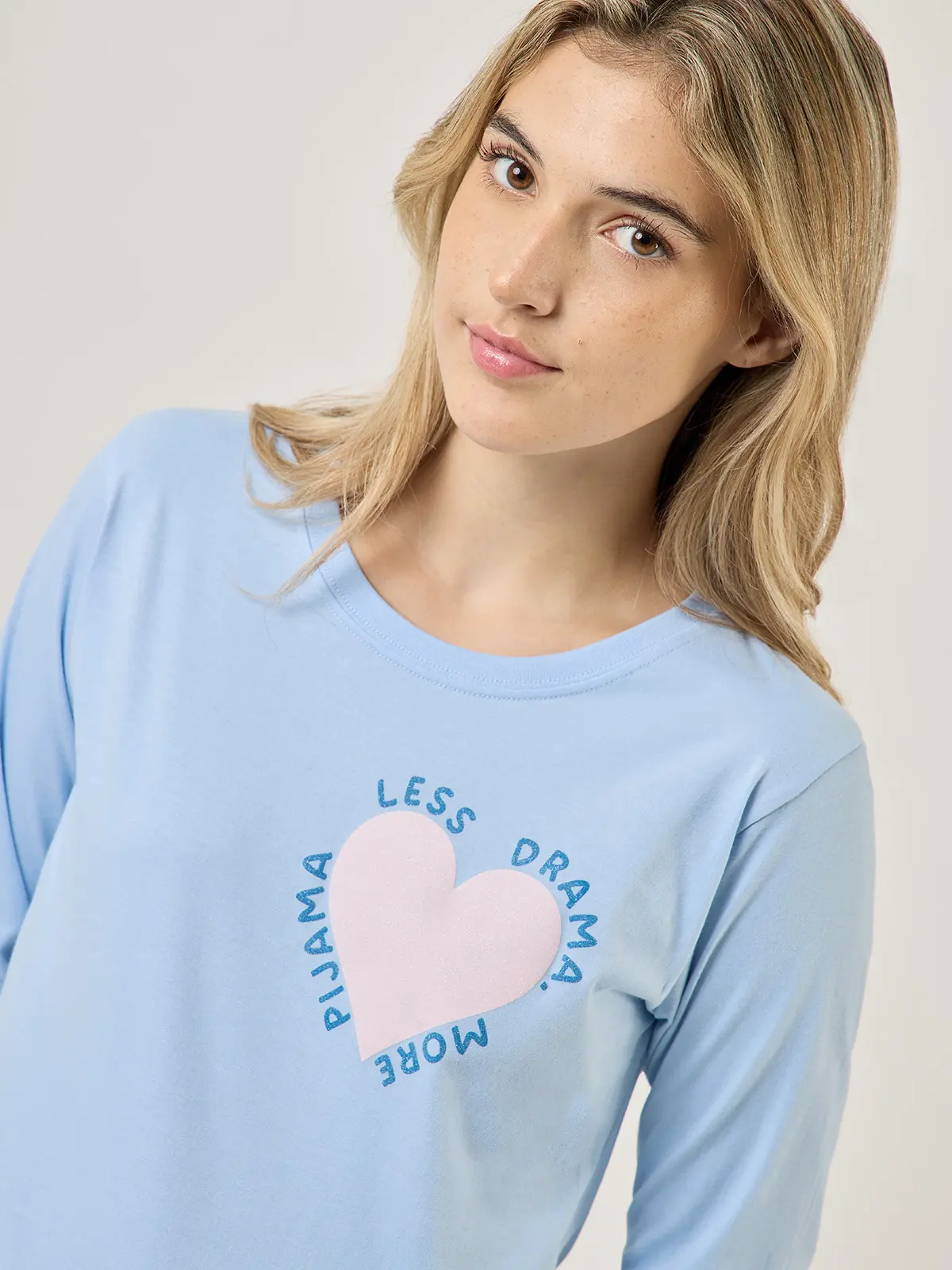TOP PIJAMA MUJER INDEX CELESTE DRAMA - 4