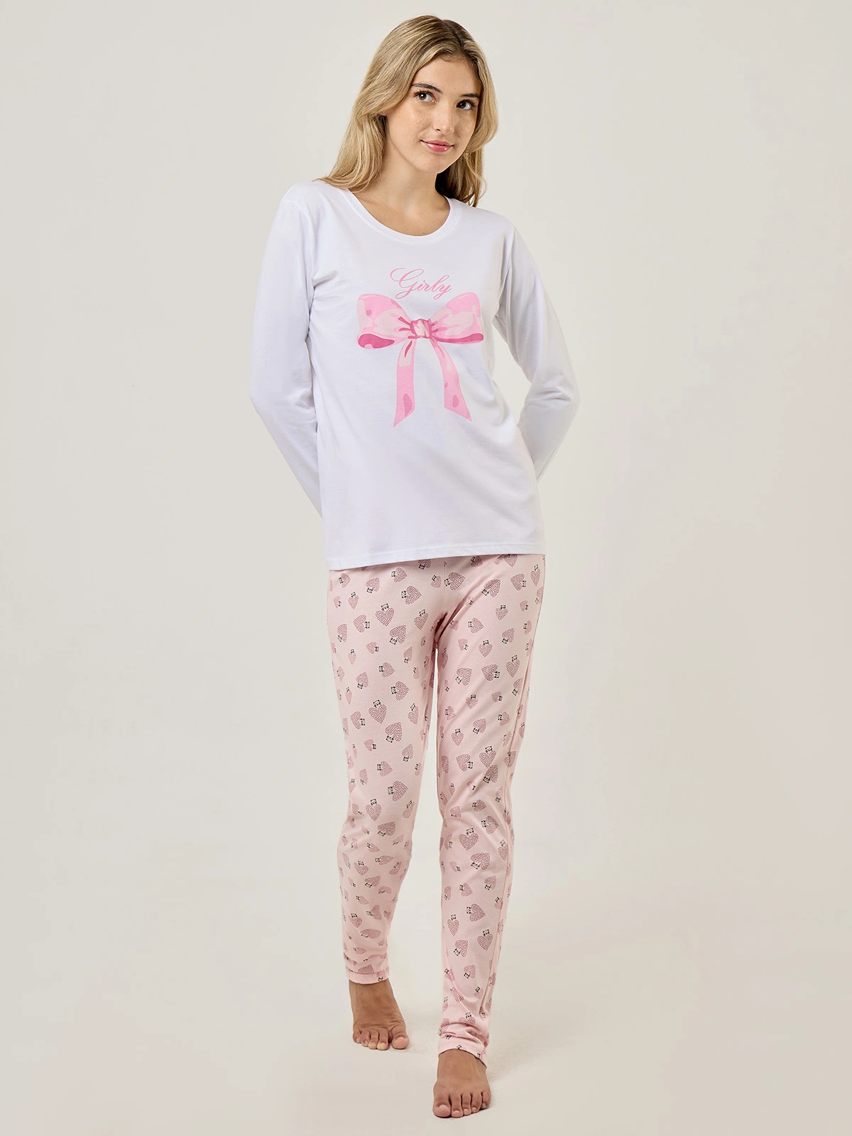 TOP PIJAMA MUJER INDEX BLANCO COQUETTE - 5