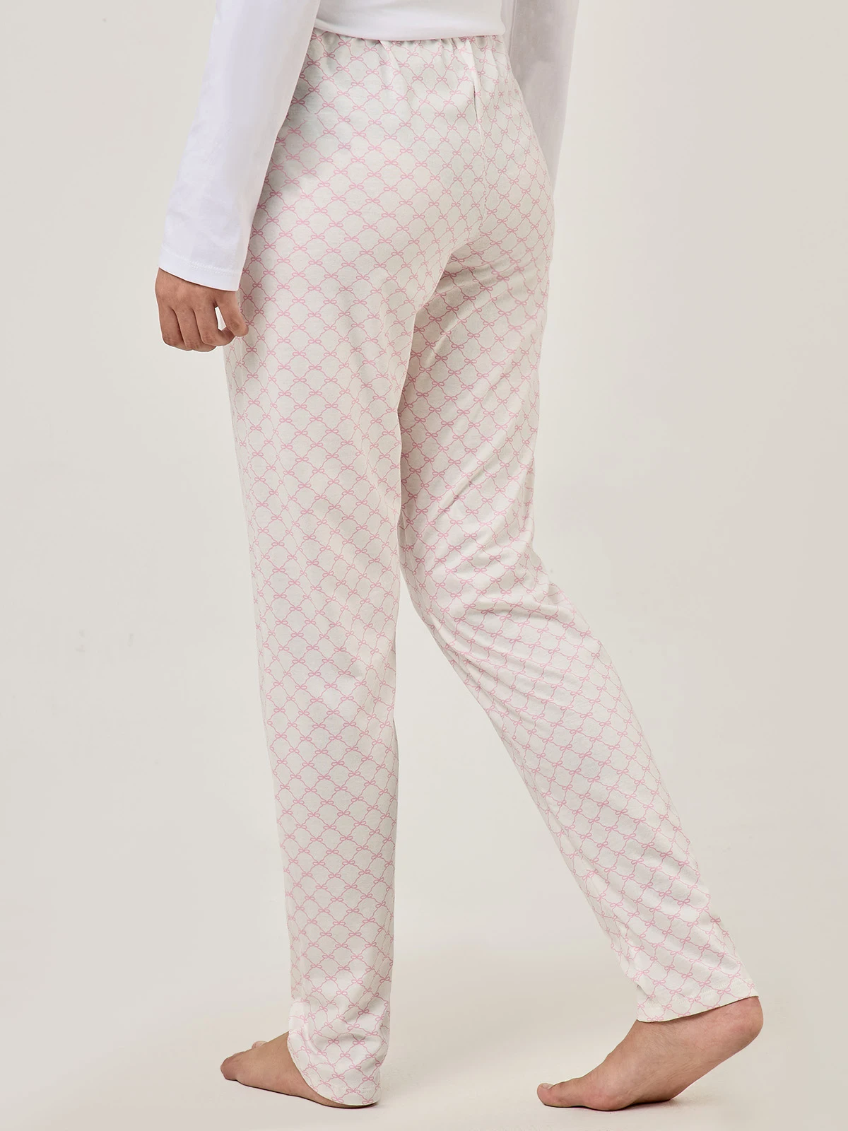 PANTALÓN PIJAMA MUJER INDEX HUESO LAZOS - 2