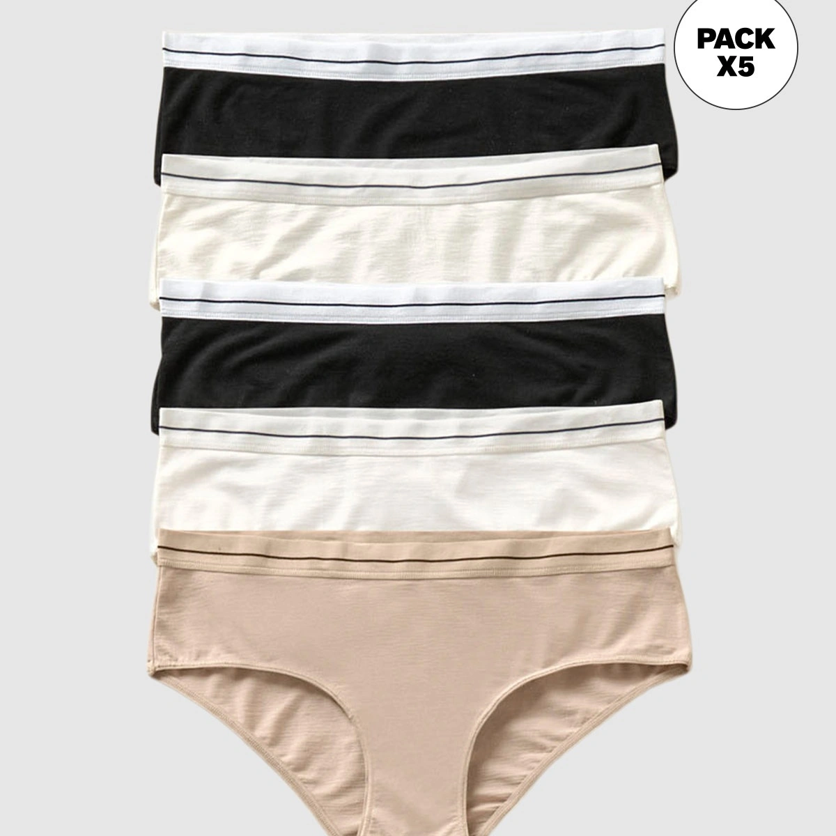 PACK X 5 CALZONES ESTILO HÍPSTER - 1