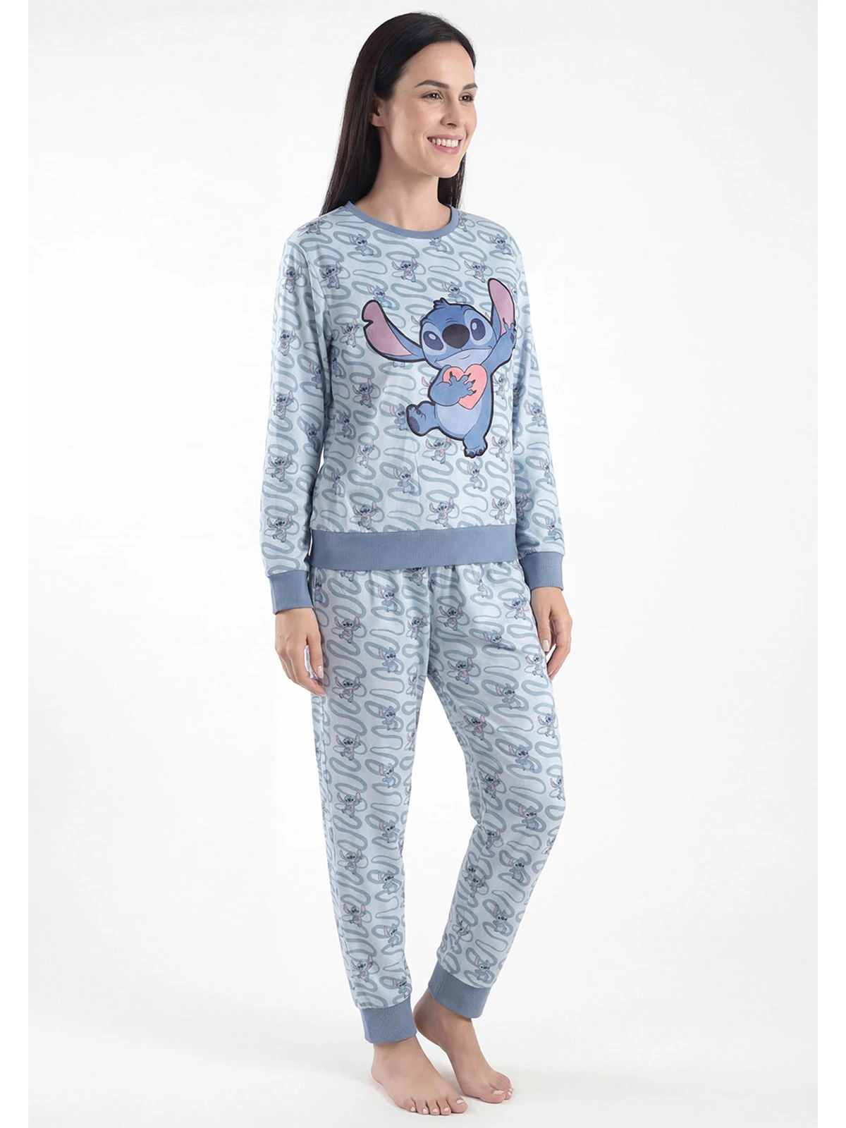 PIJAMA MUJER KAYSER AZUL - 1