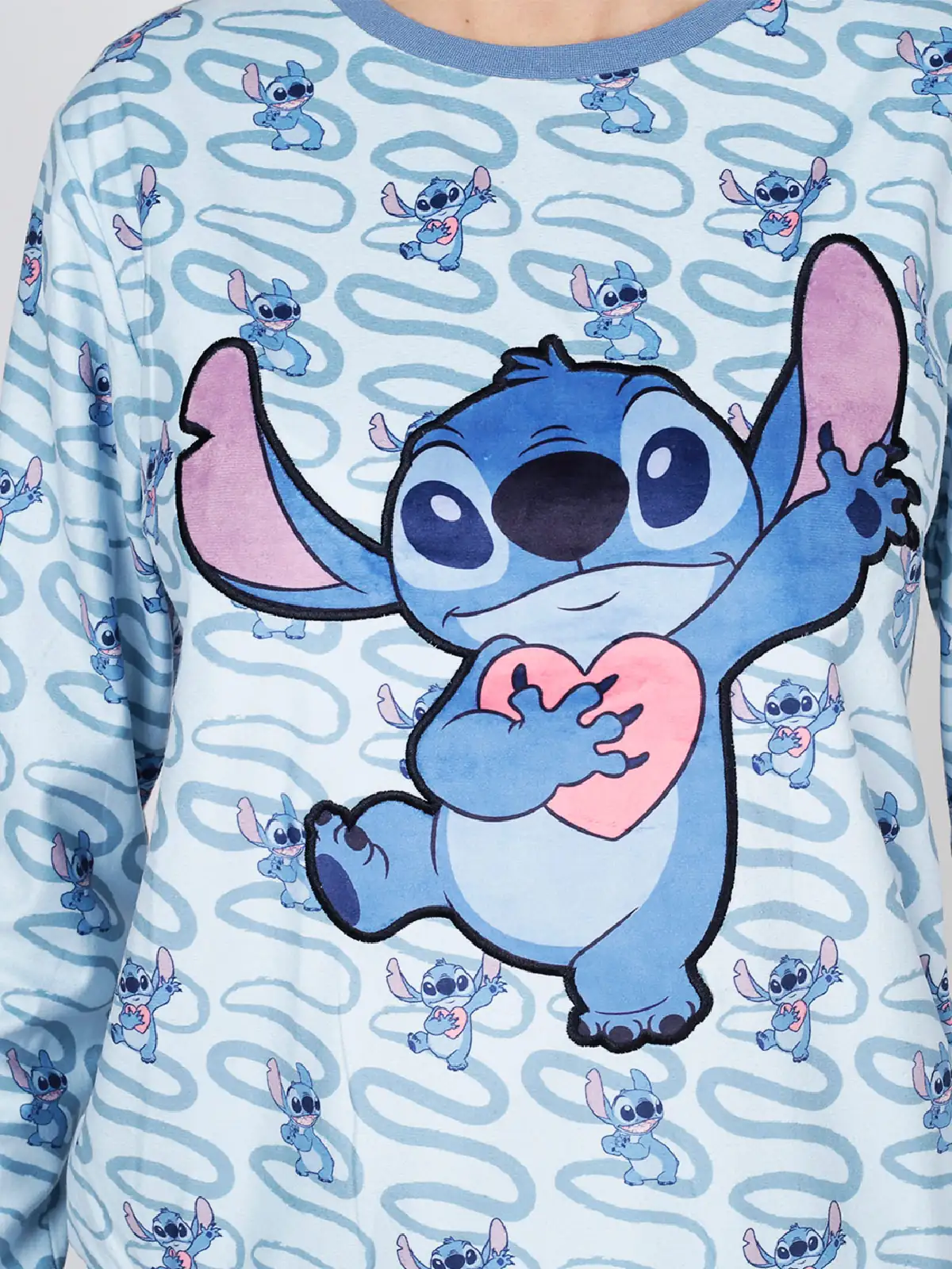 PIJAMA MUJER KAYSER AZUL - 3