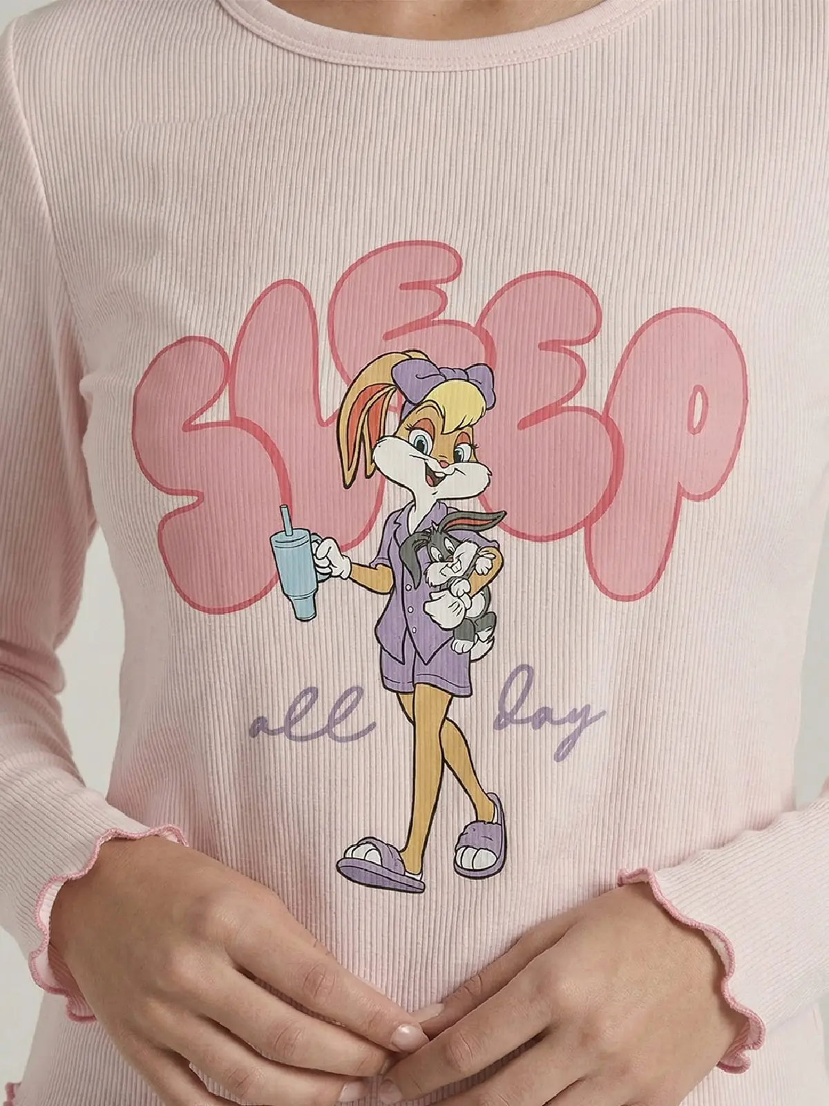 PIJAMA MUJER KAYSER ROSADO - 3