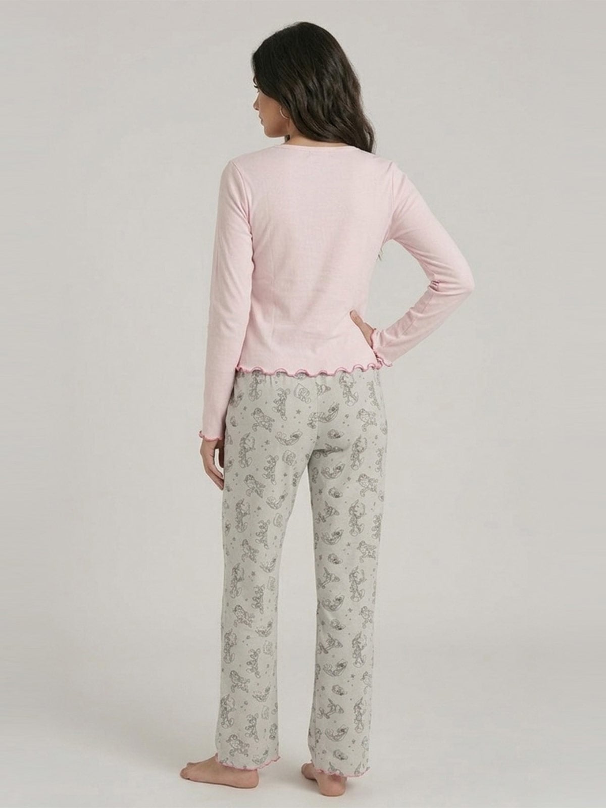 PIJAMA MUJER KAYSER ROSADO - 5