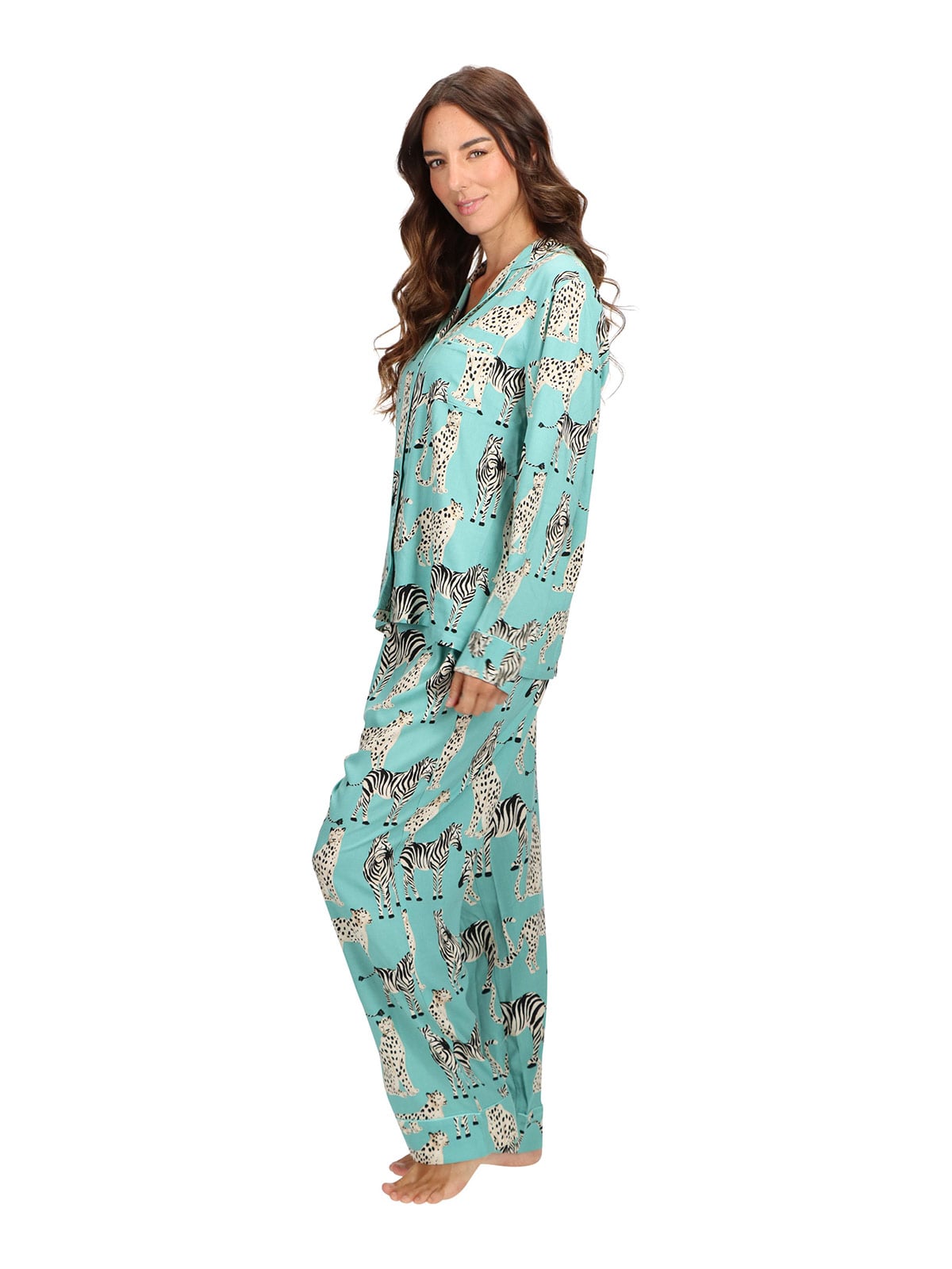 PIJAMA MUJER CAFFARENA LARGO - 2