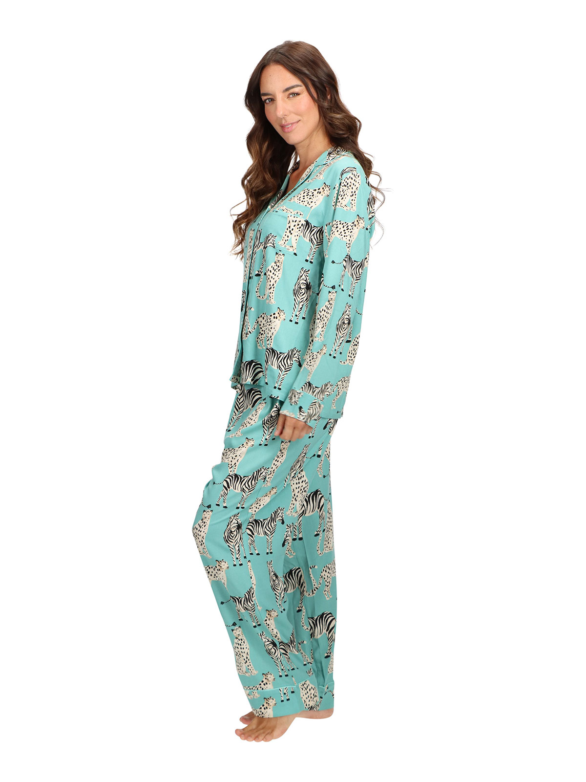 PIJAMA MUJER CAFFARENA LARGO - 2