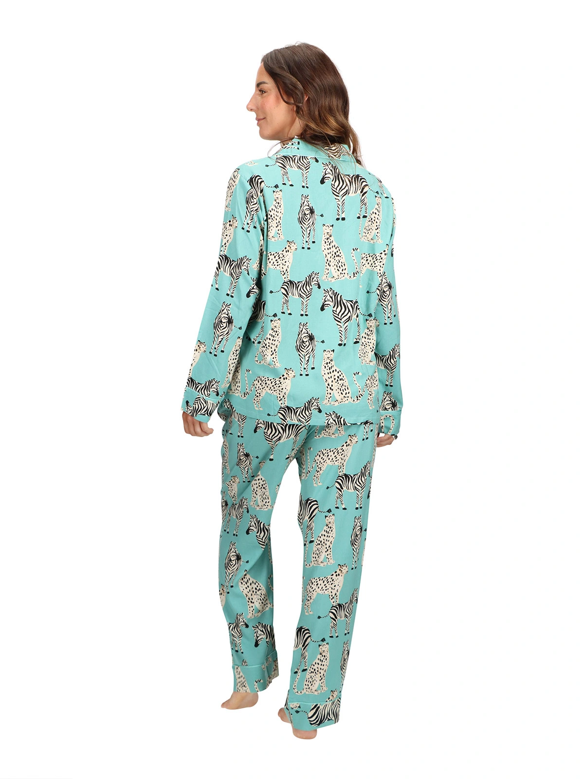 PIJAMA MUJER CAFFARENA LARGO - 3