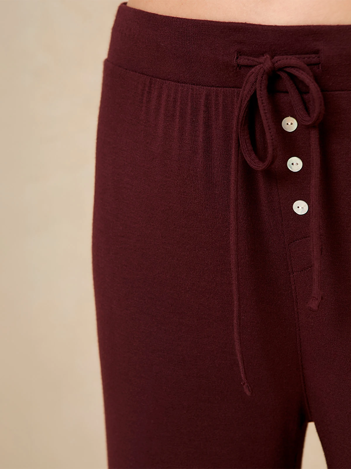 PANTALÓN PIJAMA MUJER IN BLOOM CABERNET - 2