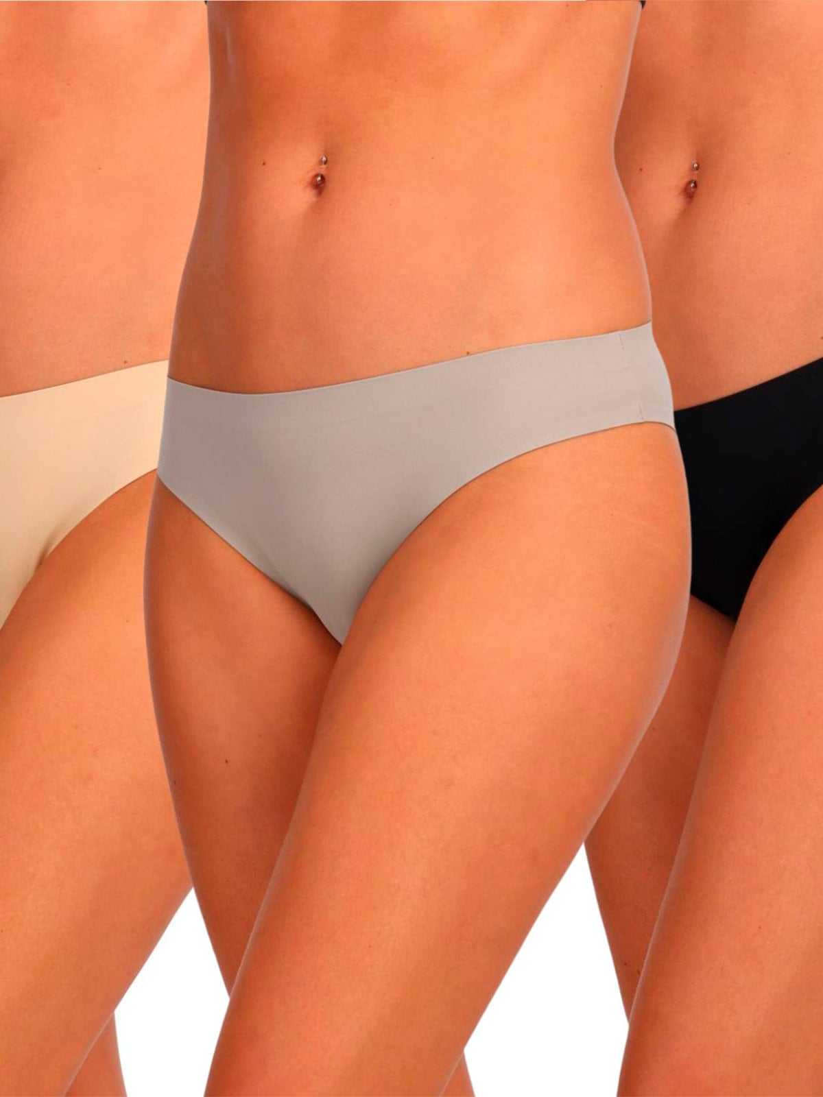 PACK X3 CALZÓN MUJER CAFFARENA BIKINI - 1