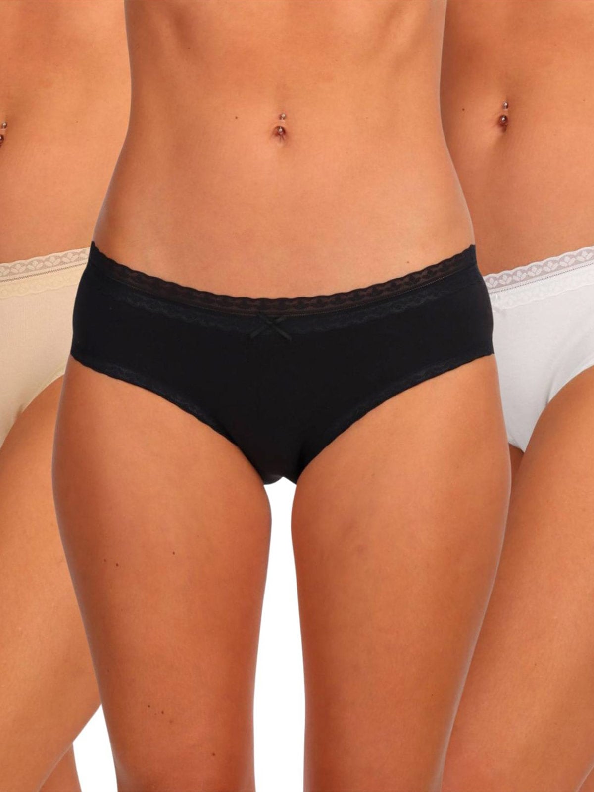 PACK X3 CALZÓN MUJER CAFFARENA PANTALETA - 1