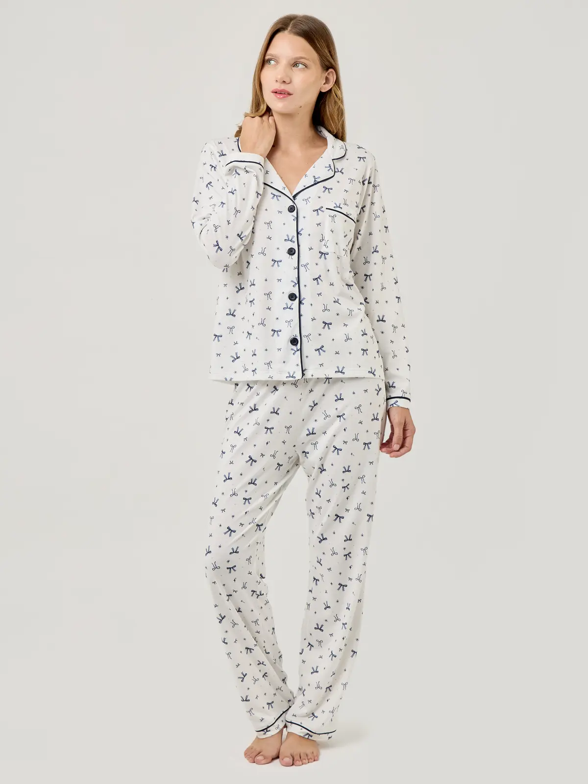 PIJAMA MUJER LILAI X MARQUIS EMMA LAZOS - 3
