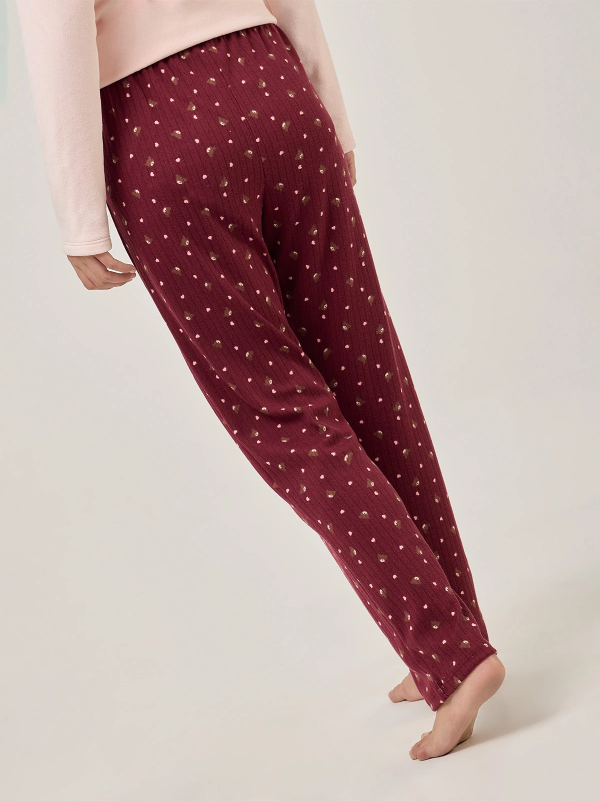 PANTALÓN PIJAMA RECTO INDEX BURDEO OSITOS - 2