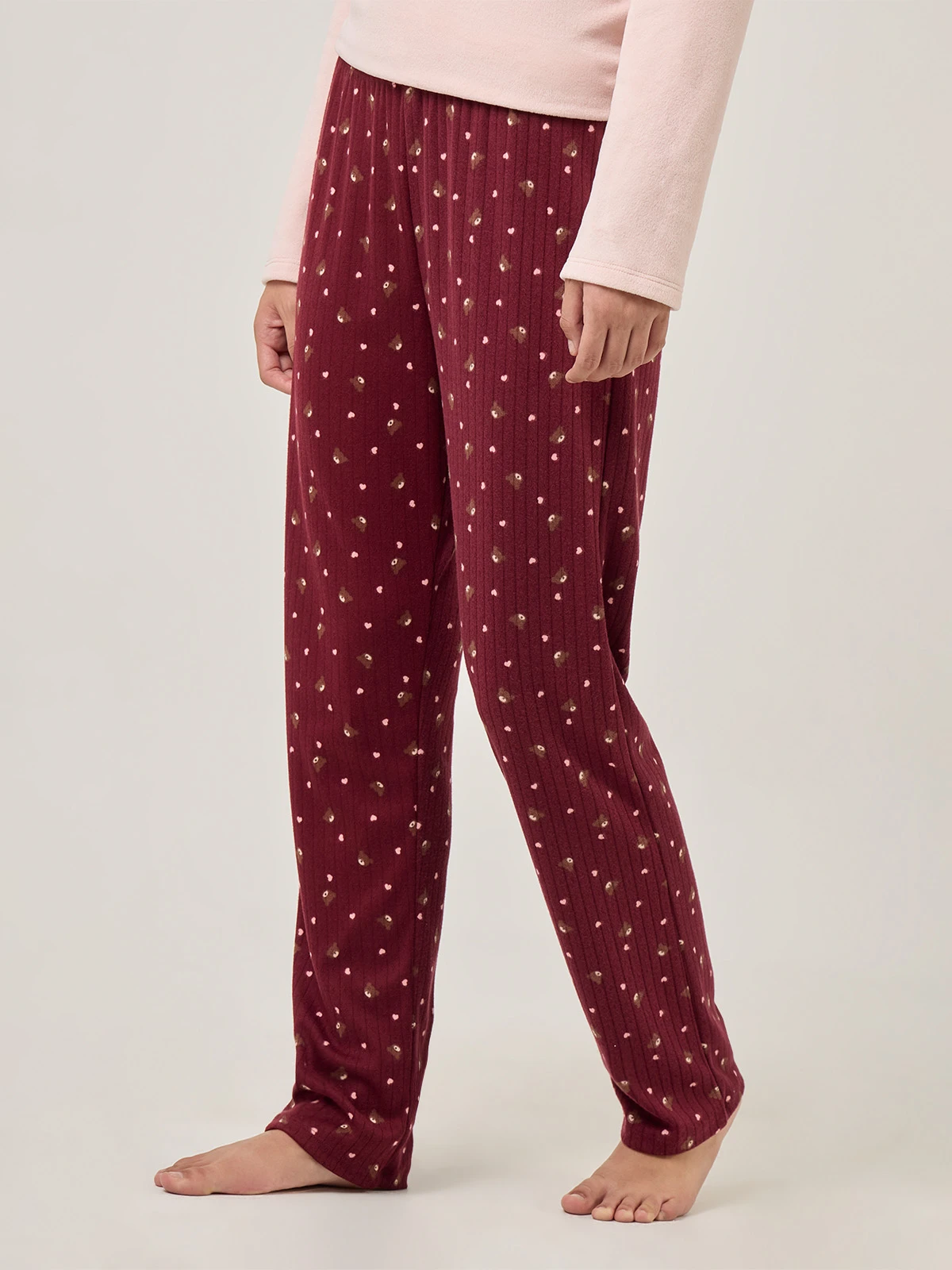 PANTALÓN PIJAMA RECTO INDEX BURDEO OSITOS - 3