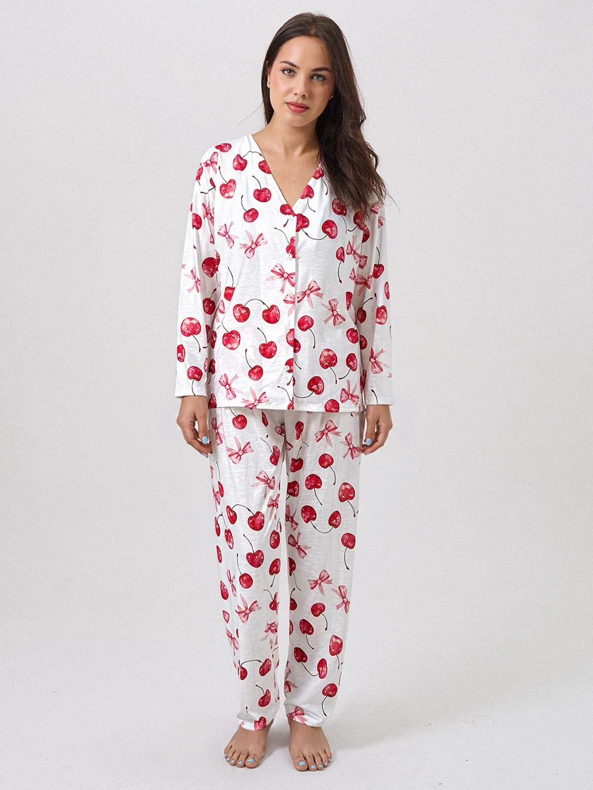 PIJAMA MUJER ALEJANDRA BAIGORRIA VELVET - 1