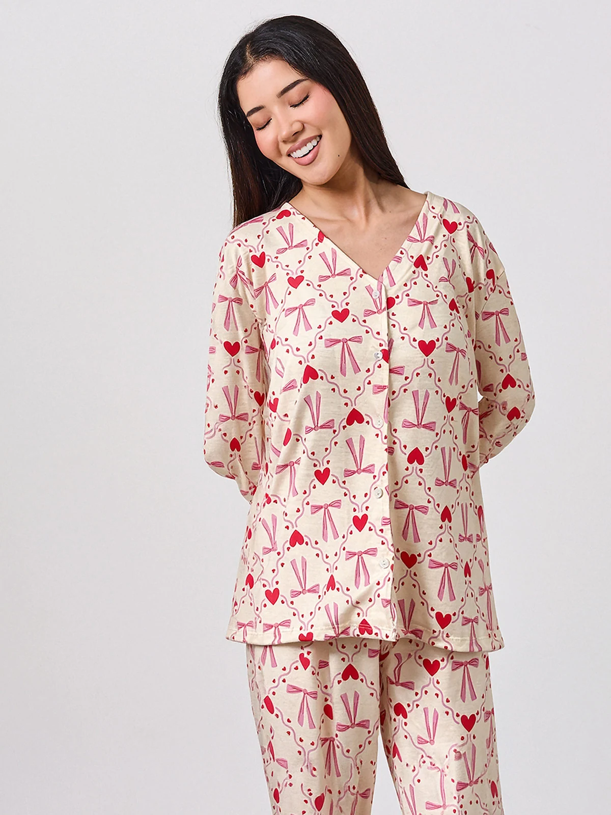 PIJAMA MUJER ALEJANDRA BAIGORRIA ROMANTIC - 2
