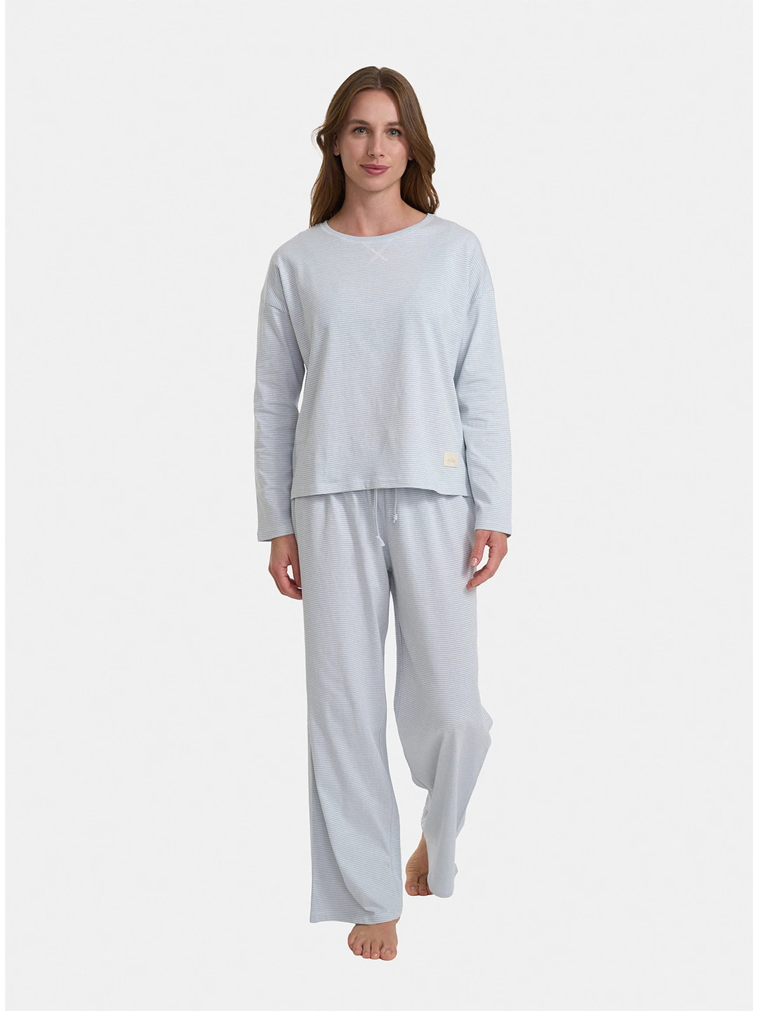 PIJAMA LARGO MUJER PALMERS ALGODÓN - 1