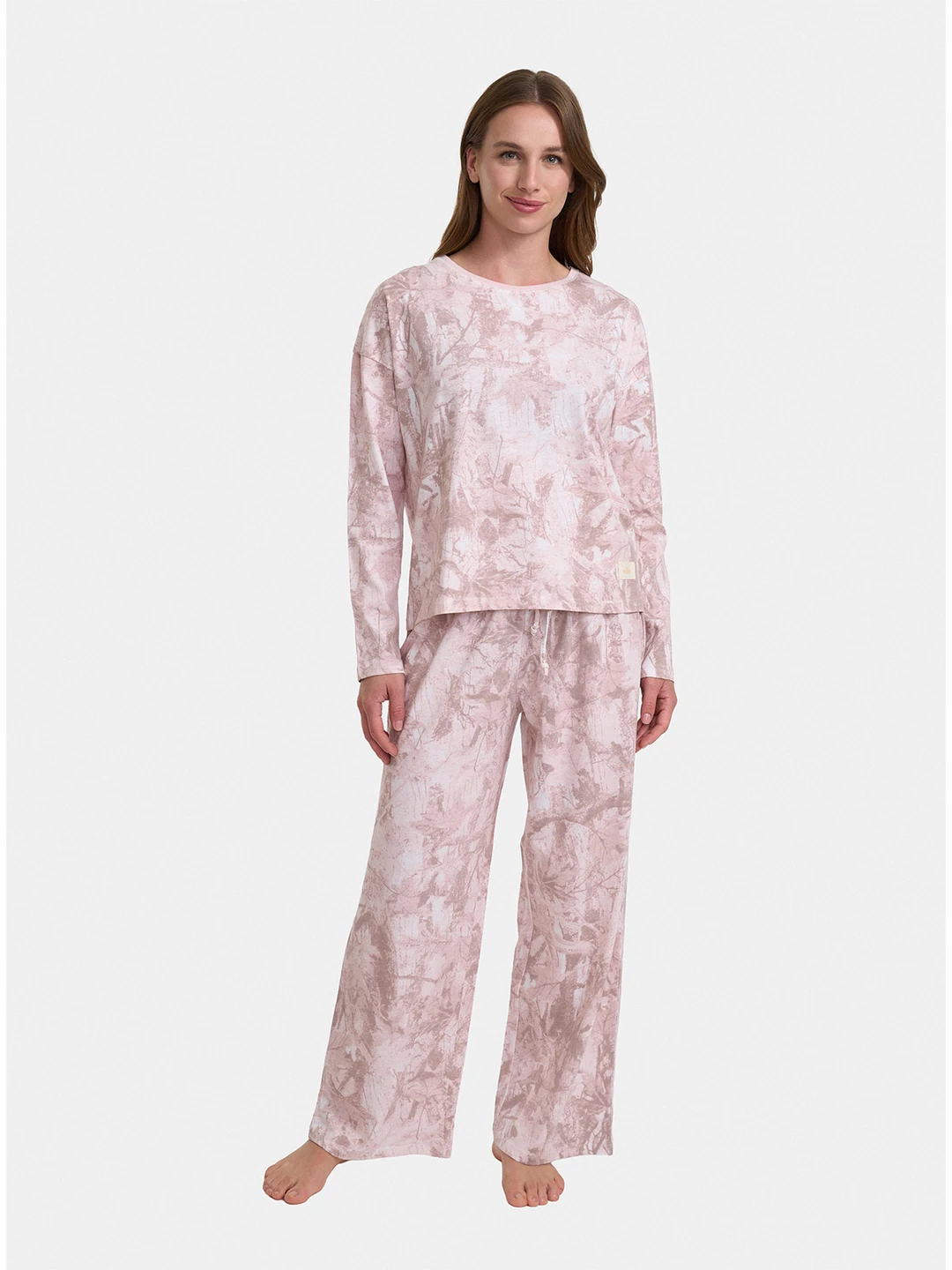 PIJAMA LARGO MUJER PALMERS ALGODÓN - 1