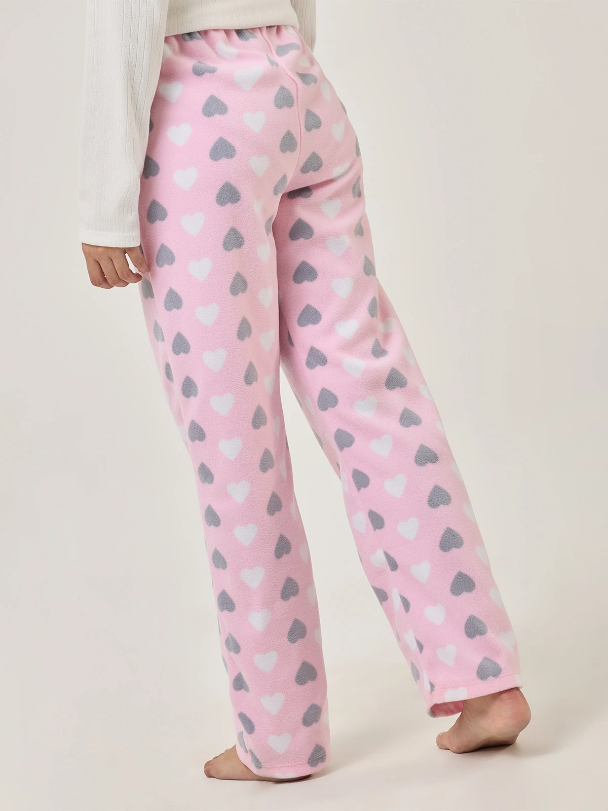 PANTALÓN PIJAMA INDEX ROSADO CORAZONES - 2