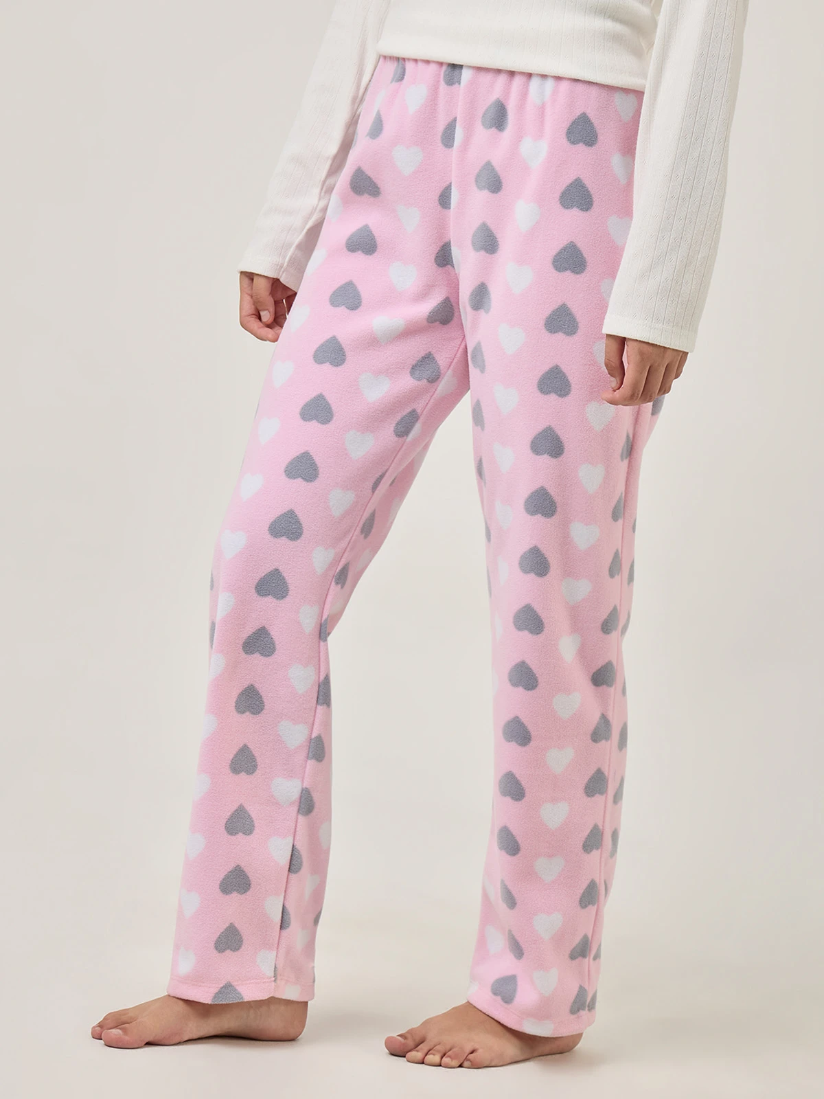 PANTALÓN PIJAMA INDEX ROSADO CORAZONES - 3
