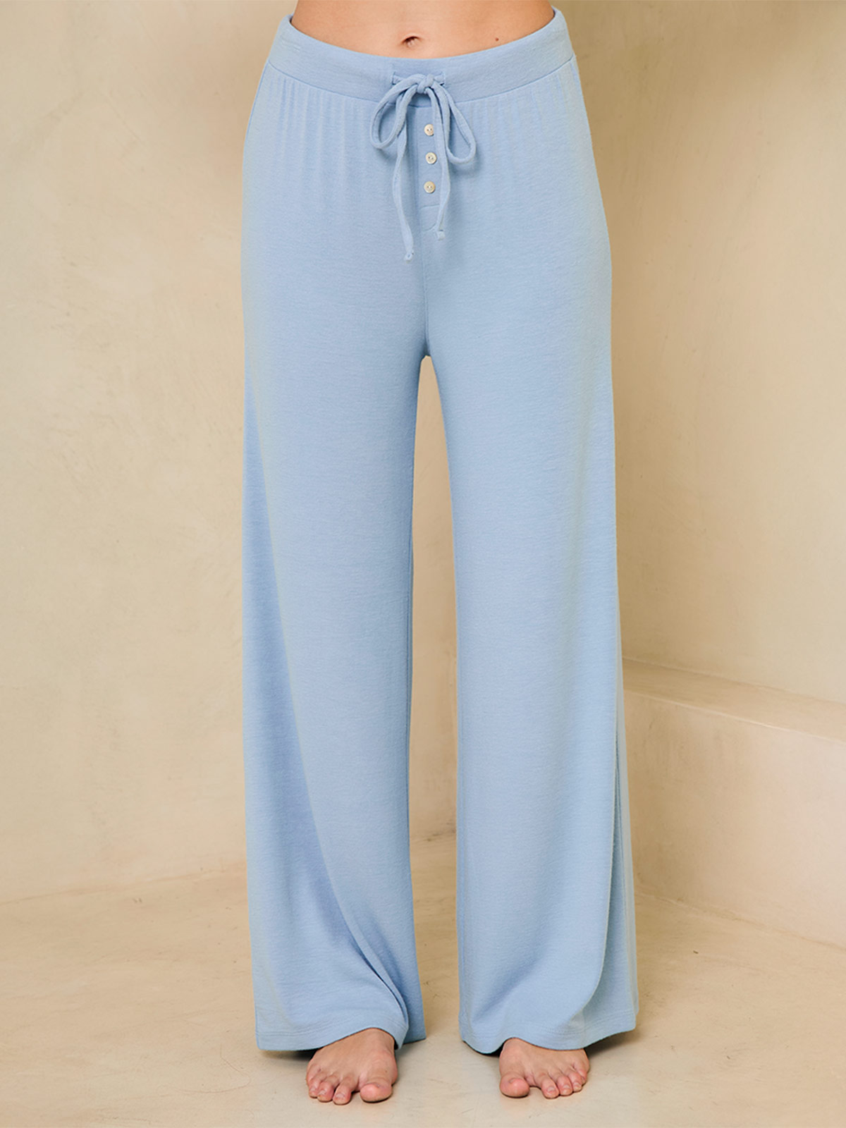 PANTALÓN PIJAMA MUJER IN BLOOM MORNING SKY - 2
